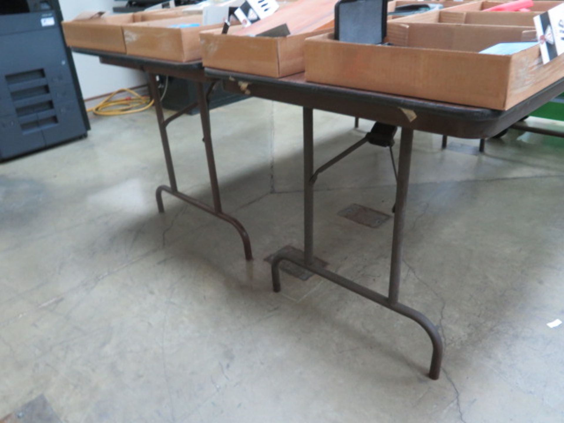 Wood Folding Tables (2) (SOLD AS-IS - NO WARRANTY) - Image 2 of 4