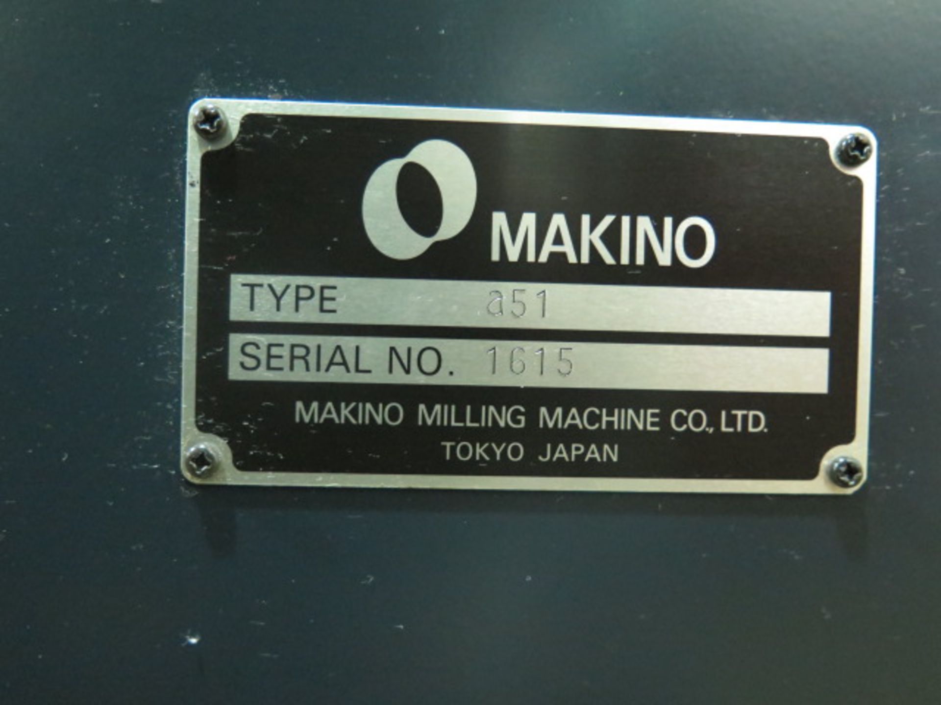 Makino a51 2-Pallet 4-Axis CNC HMC s/n 1615 w/ Makino “Professional 5 Control, SOLD AS IS - Image 29 of 30