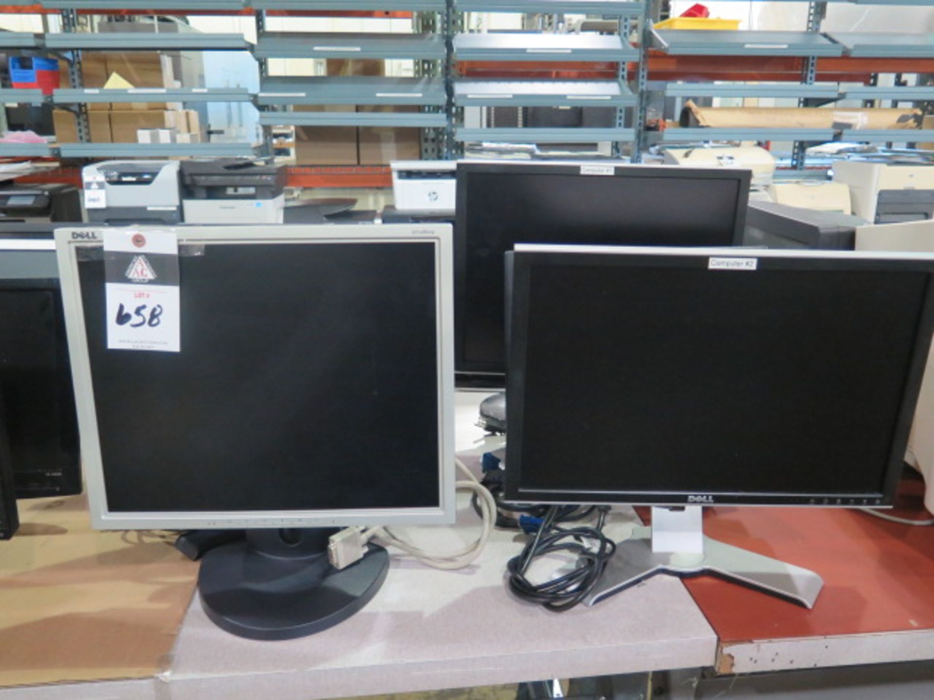 Monitors (8) (SOLD AS-IS - NO WARRANTY)