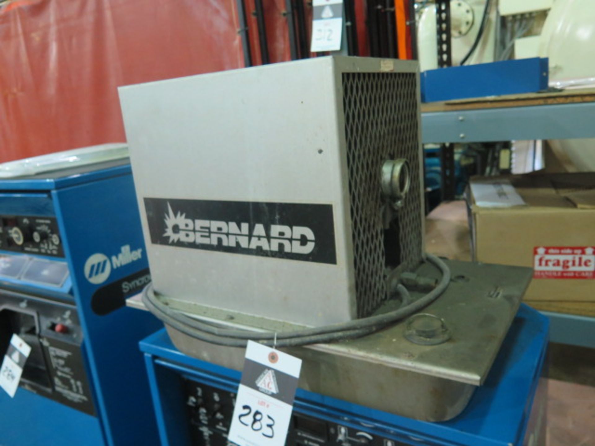 Miller Aerowave 500 Amp CC-AC/DC Arc Welding Power Source s/n KK226491 w/ Bernard Cooler (SOLD AS-IS - Image 4 of 5