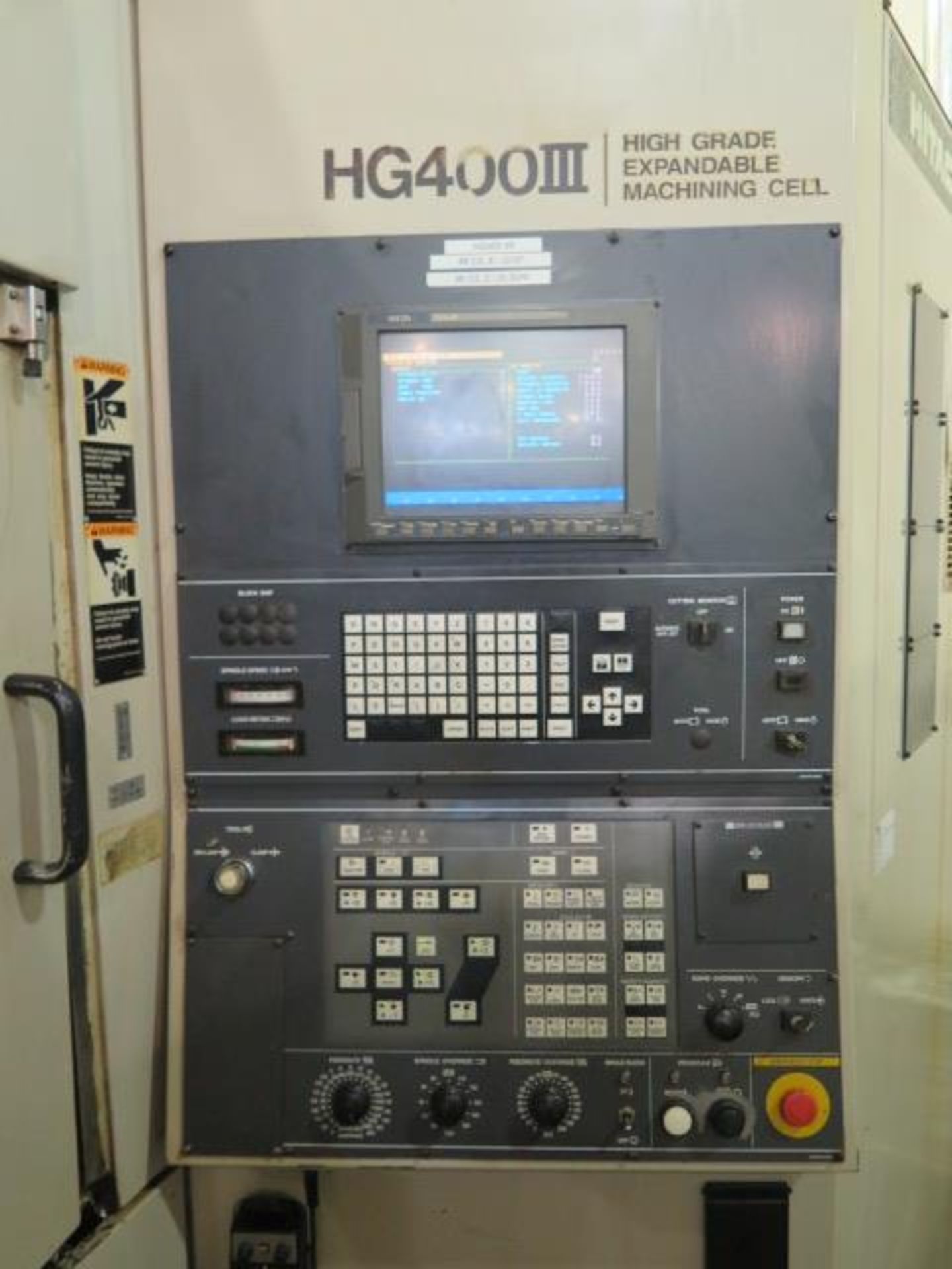 Hitachi Seiki HG400 III 2-Pallet 4-Axis CNC Horizontal Machining Center s/n HG43653 w/ SOLD AS IS - Image 10 of 26