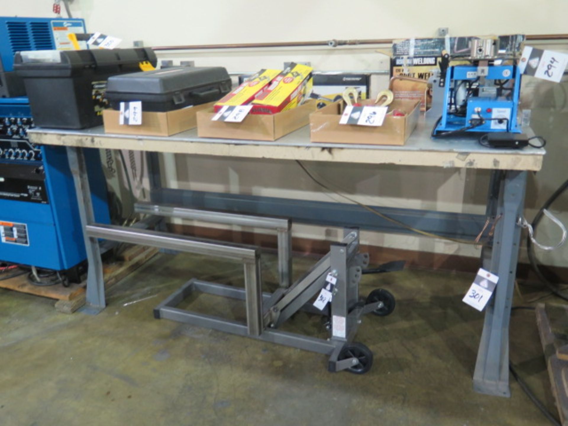 39" x 72" Aluminum Top Welding Table (SOLD AS-IS - NO WARRANTY)