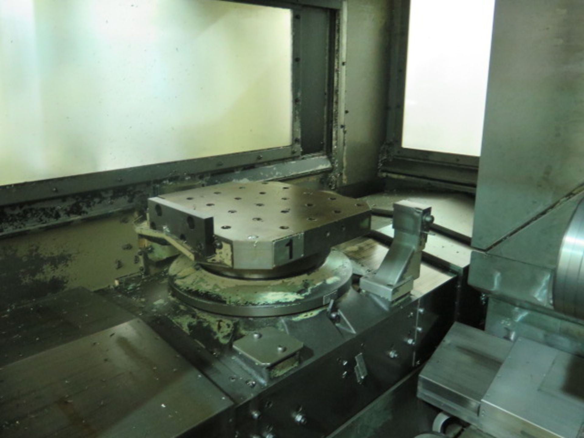 Hitachi Seiki HG400 III 2-Pallet 4-Axis CNC Horizontal Machining Center s/n HG43653 w/ SOLD AS IS - Image 4 of 26