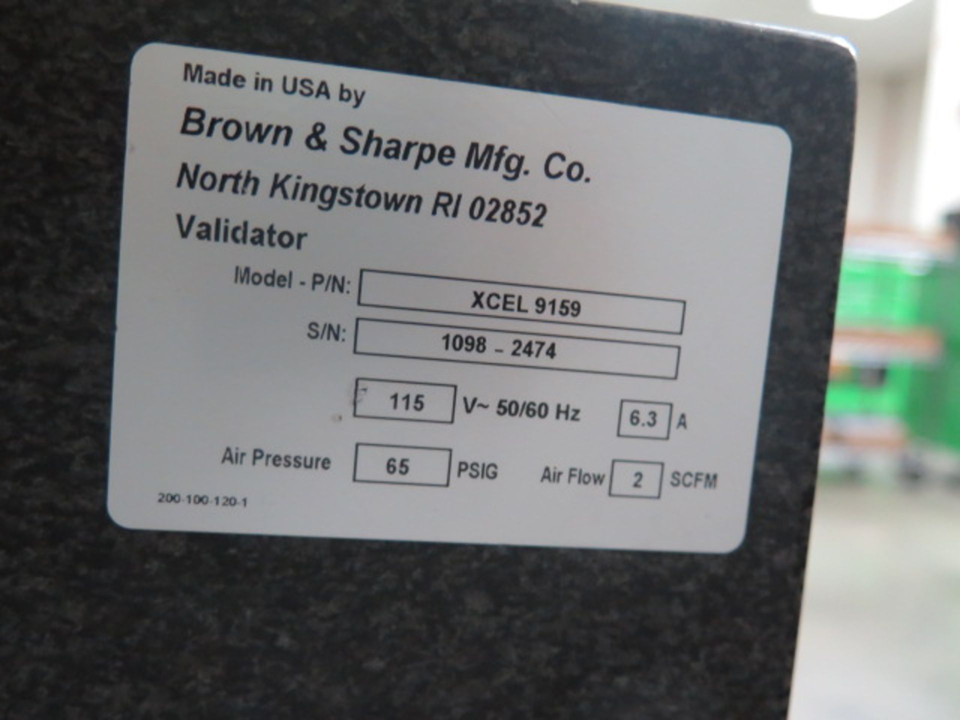 Brown & Sharpe Xcel 9.15.9 CMM s/n 1098-2474 w/ PC-DMIS 2014, Renishaw PH10MQ Probe Head, SOLD AS IS - Image 14 of 14