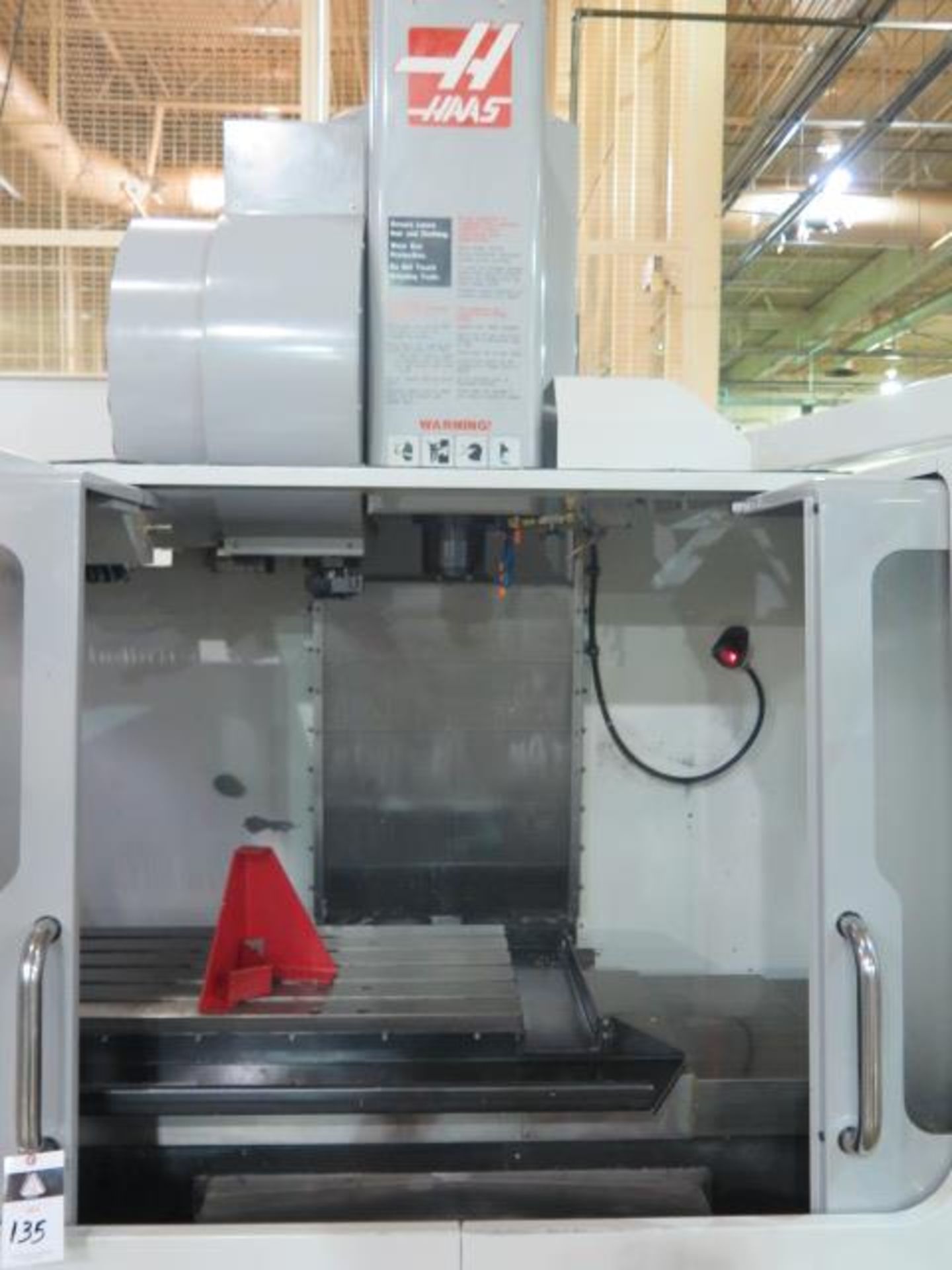 2008 Haas VF-3D 4-Axis CNC VMC s/n 1069858 w/ Haas Controls, Hand Wheel, 24-ATC, Cat 40, SOLD AS IS - Image 4 of 18