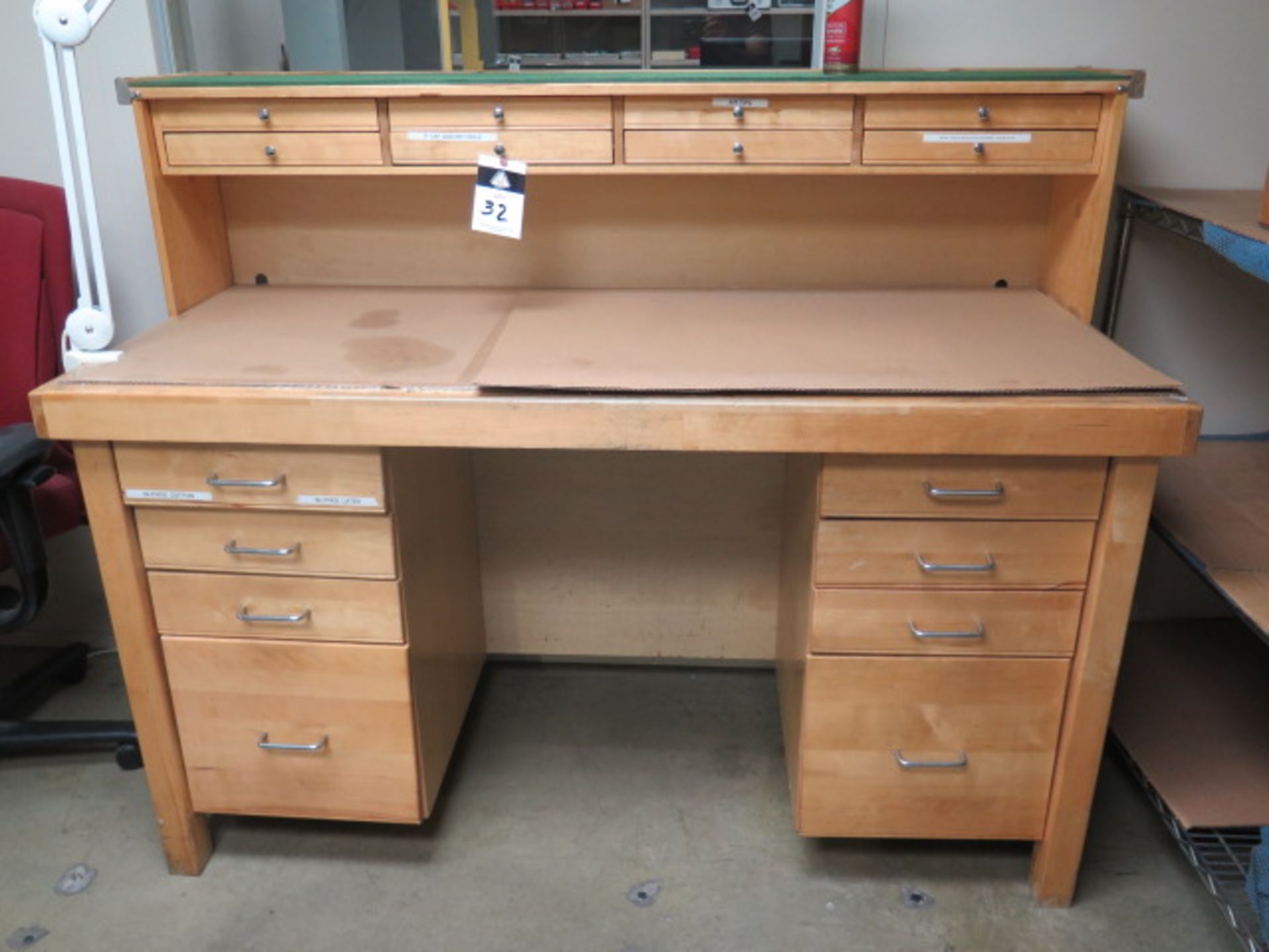 Wooden Desk (SOLD AS-IS - NO WARRANTY)