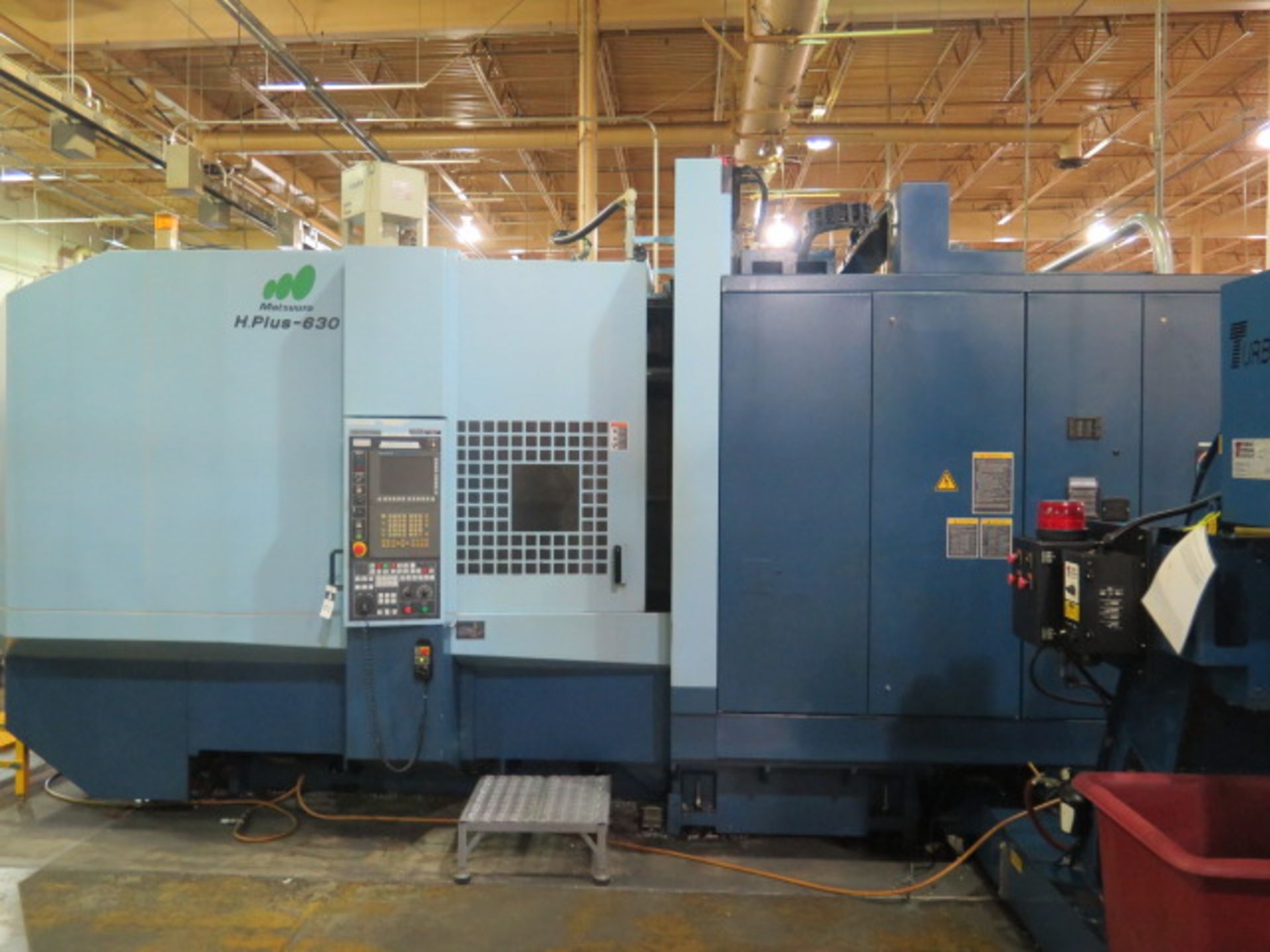 2005 Matsuura H.Plus-630 2-Pallet 4-Axis CNC HMC, Matsuura G-Tech 30I Control, s/n 16131 SOLD AS IS - Image 3 of 32