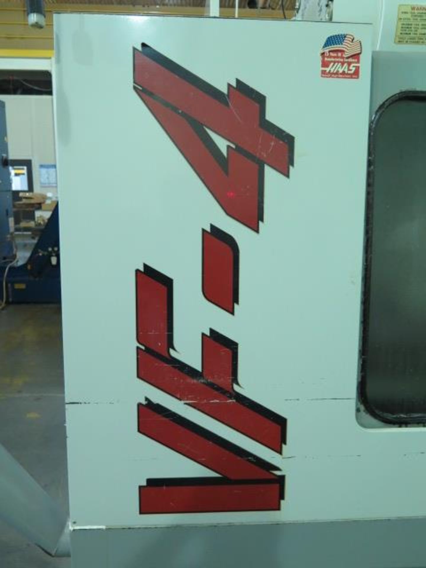 1999 Haas VF-4 CNC VMC s/n 18375 w/ Haas Controls, 24-Station Side Mount, Cat 40, SOLD AS IS - Image 11 of 14