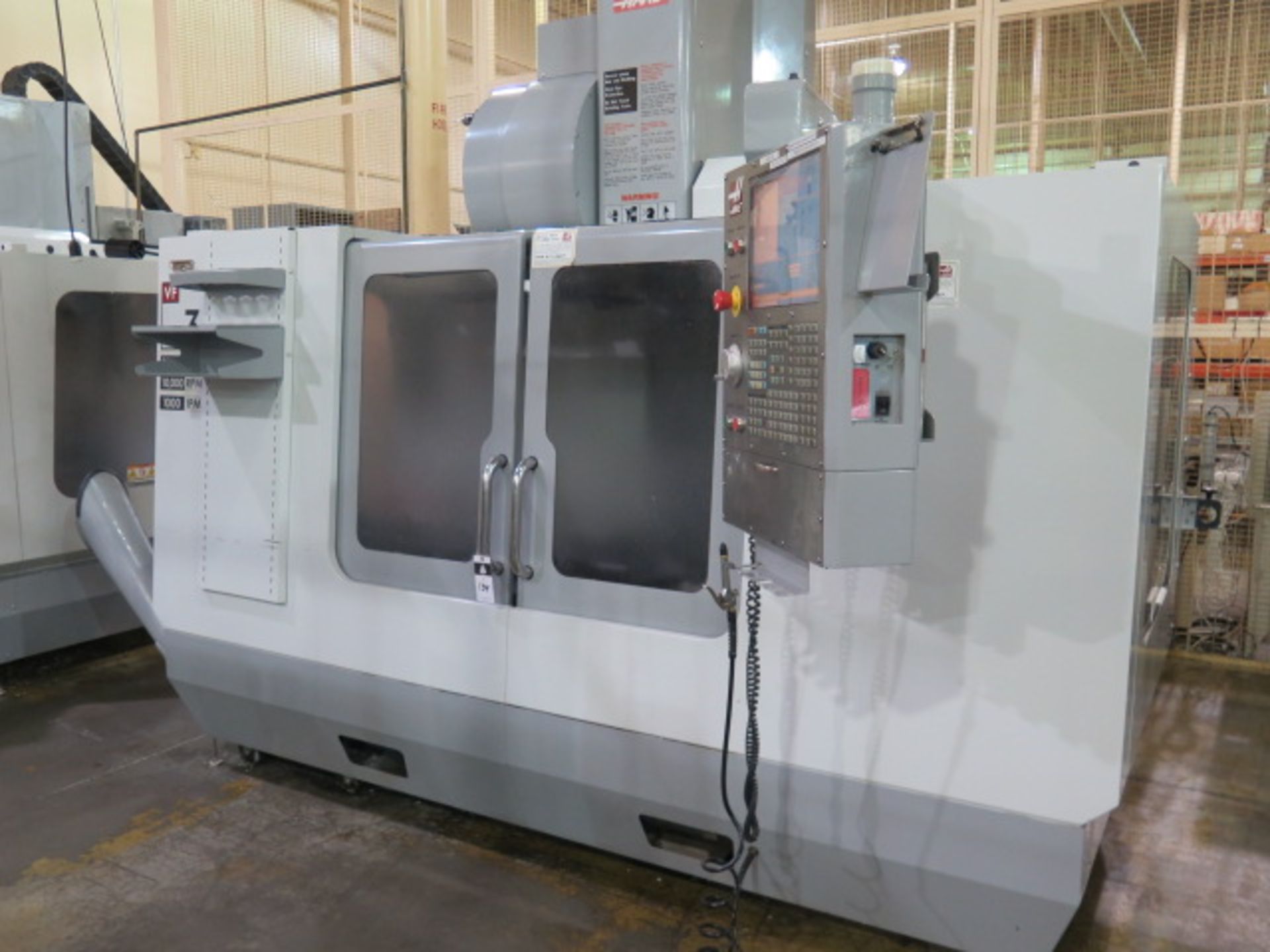 2008 Haas VF-3D 4-Axis CNC VMC s/n 1068632 w/ Haas Controls, Hand Wheel, 24-ATC, Cat 40, SOLD AS IS - Image 3 of 18