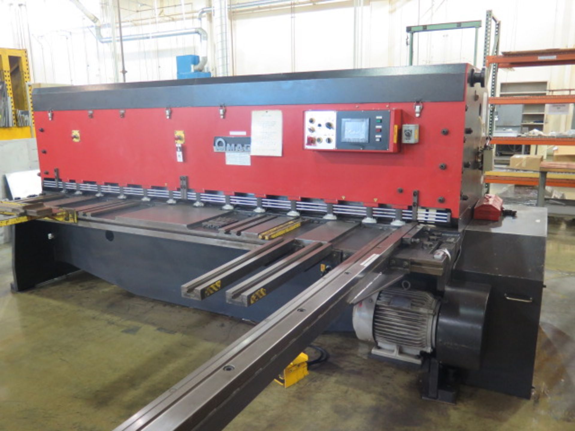 Amada M-3060 ¼” x 10’ CNC Power Shear s/n 30600614 w/ Amada PLC Controls & Back Gauging, SOLD AS IS - Image 3 of 14