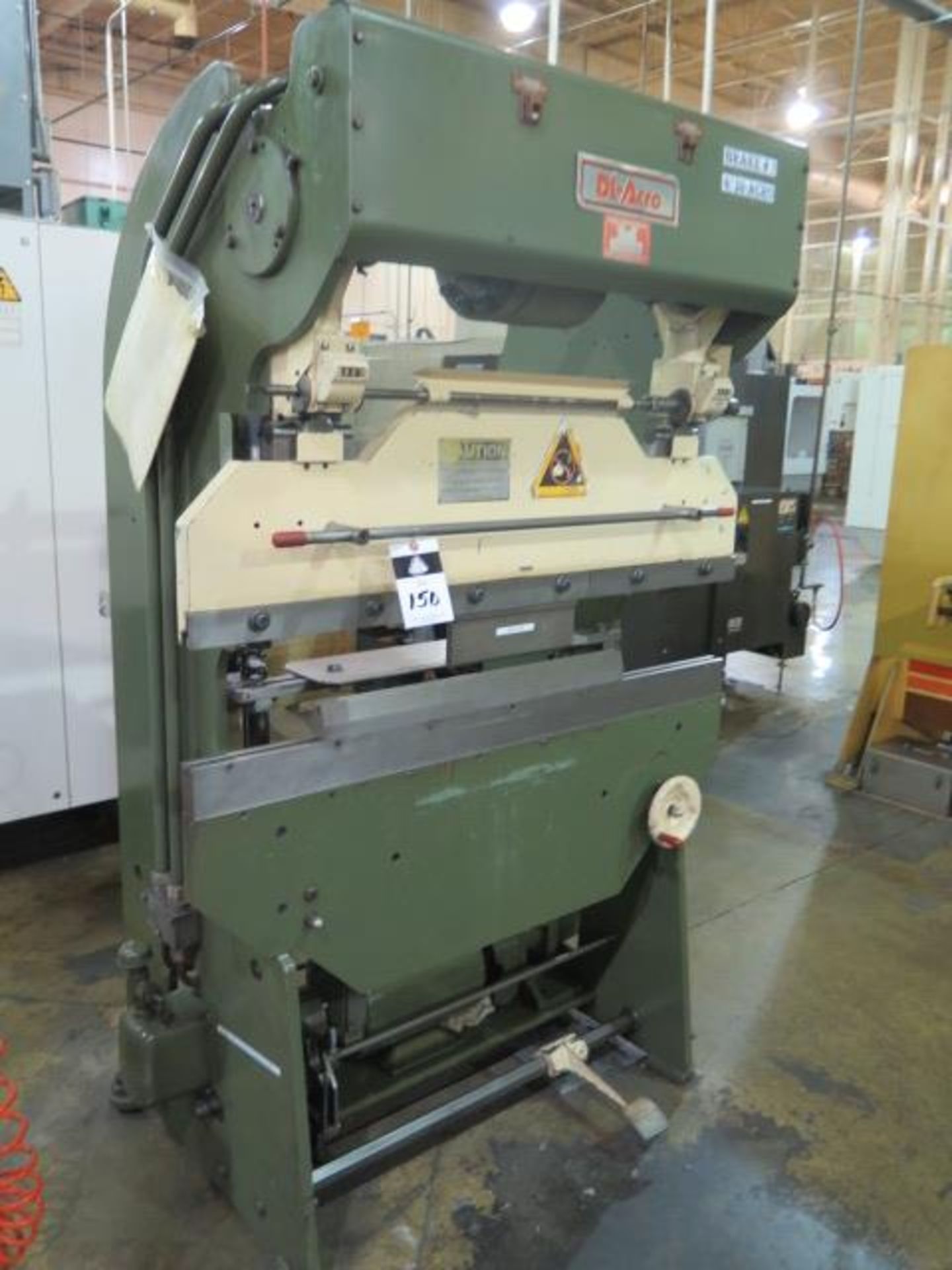 DiAcro 14-48-2 14GA x 4’ Hydrapower Press Brake w/ Manual Back Gauge, 4’ Bed Length, SOLD AS IS - Image 2 of 14