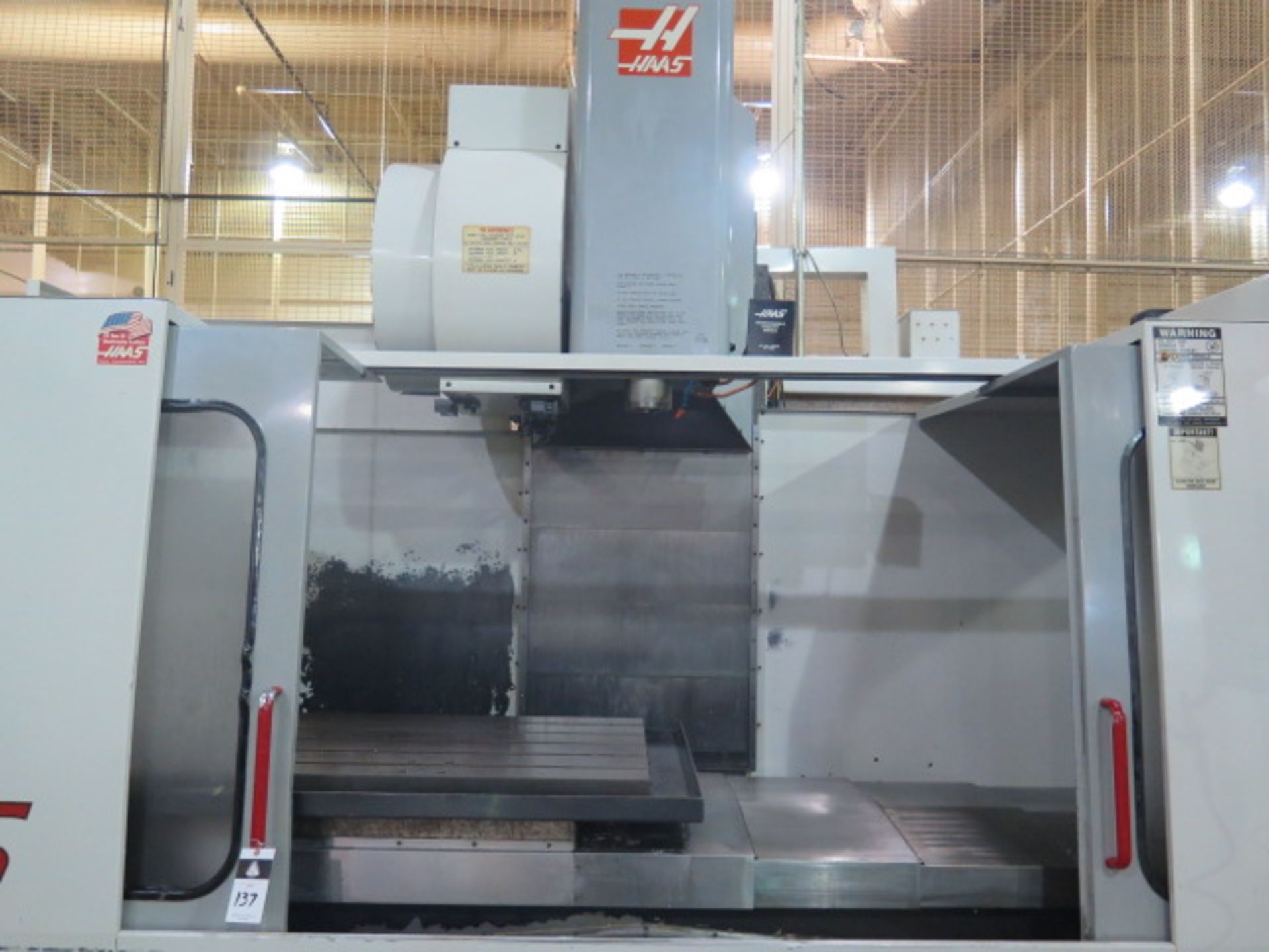 1999 Haas VF-6 CNC VMC s/n 18430 w/ Haas Controls, 24-Station Side Mount, Cat 40, SOLD AS IS - Image 4 of 15