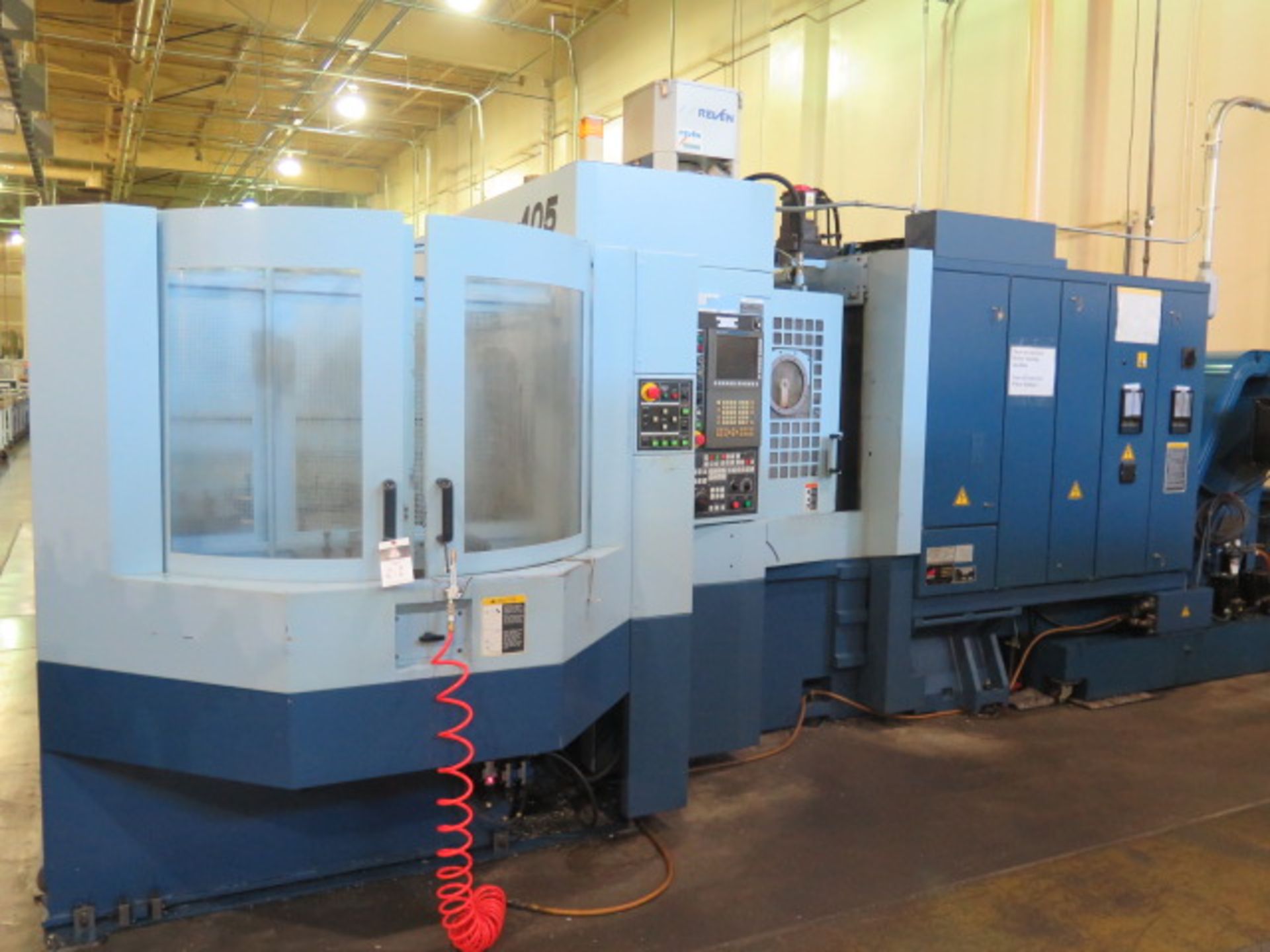 2005 Matsuura H.Plus-405 6-Pallet CNC HMC s/n 16119 w/ Matsuura G-Tech 30i, SOLD AS IS