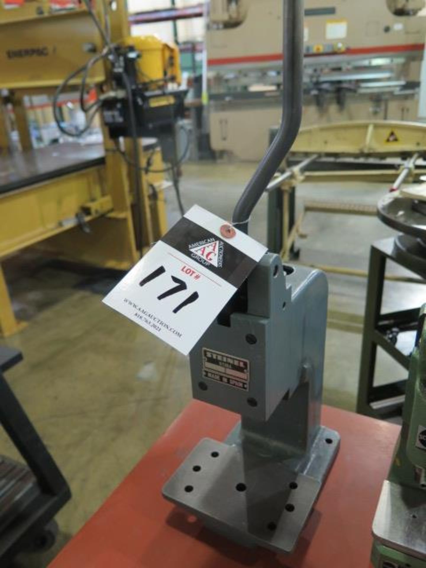 Steinel mdl. PM 1/2" Arbor Press (SOLD AS-IS - NO WARRANTY)