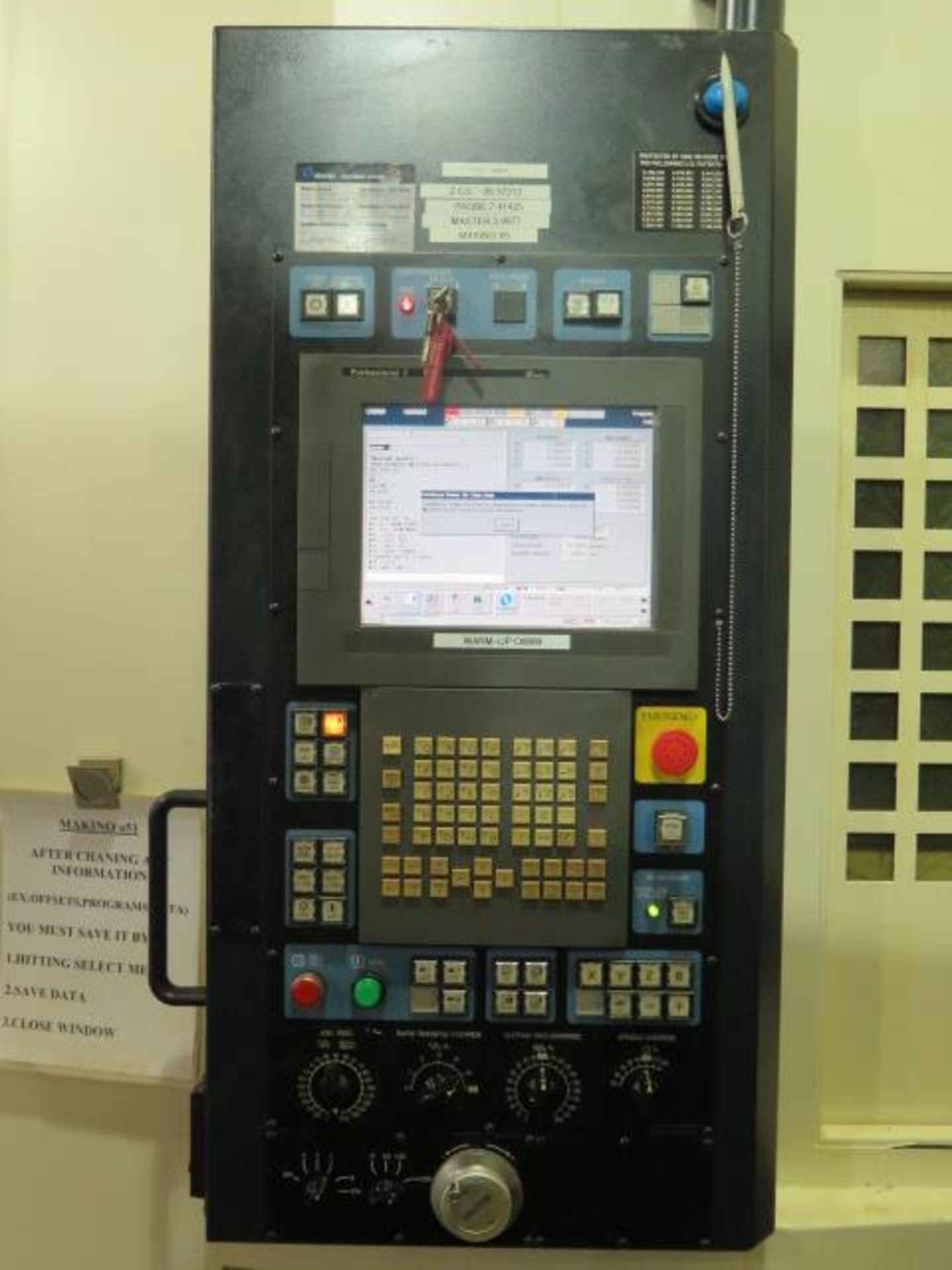 Makino a51 2-Pallet 4-Axis CNC HMC s/n 1617 w/ Makino “Professional 5 Control, SOLD AS IS - Image 15 of 33