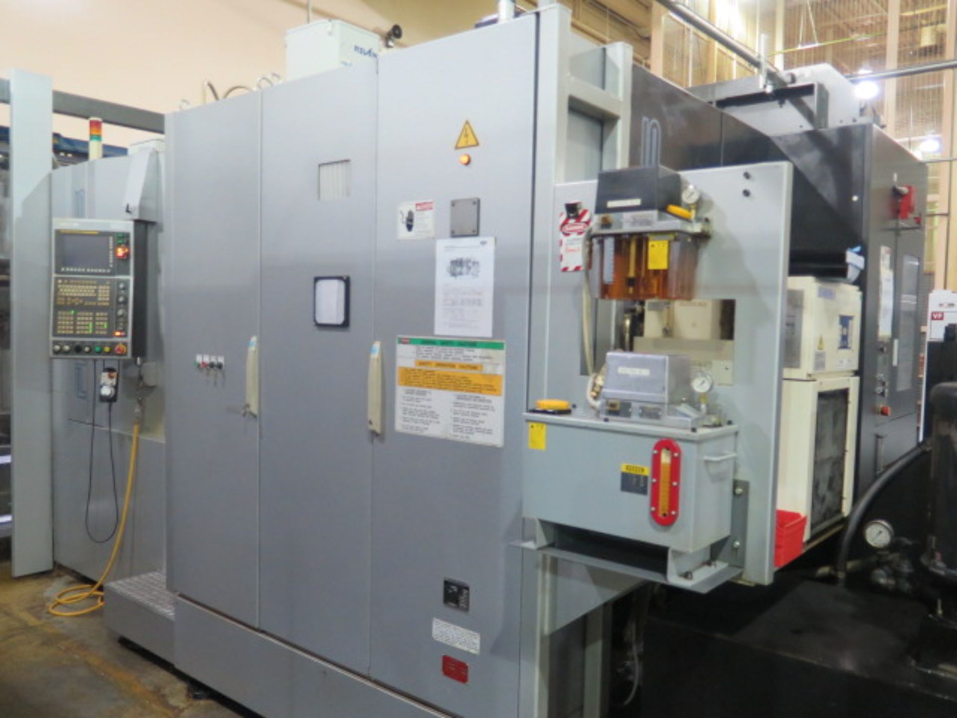 2007 Toyoda FH450S 2-Pallet 4-Axis CNC HMC s/n NS2139 w/ Fanuc Series 31i, SOLD AS IS