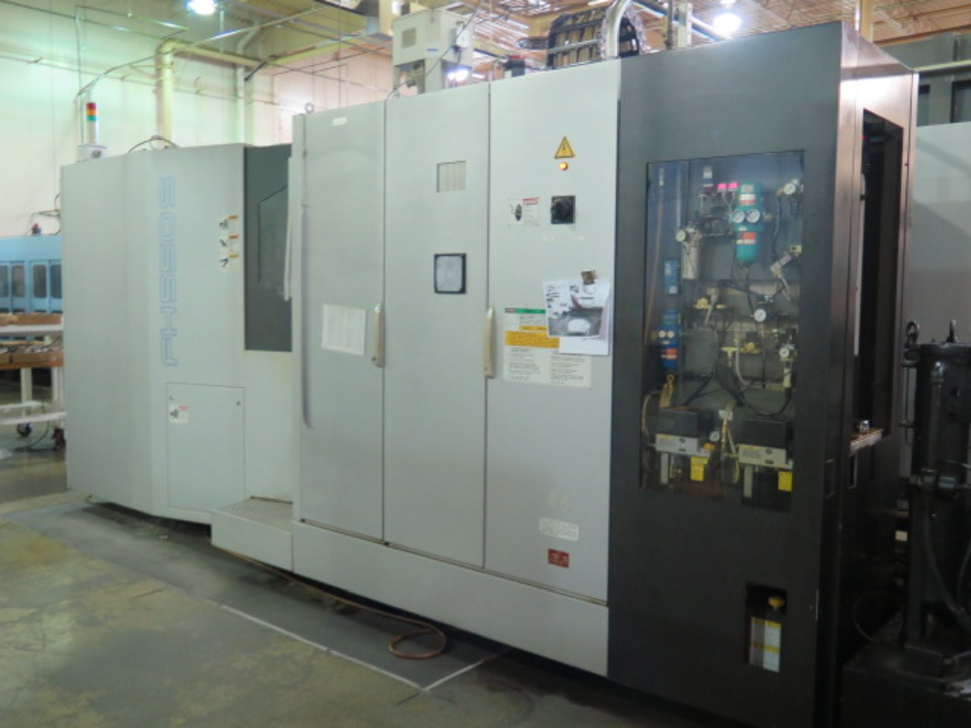 2004 Toyoda FH550S 2-Pallet 4-Axis CNC HMC s/n NS 0564 w/ Fanuc Series 30i, SOLD AS IS - Image 3 of 33