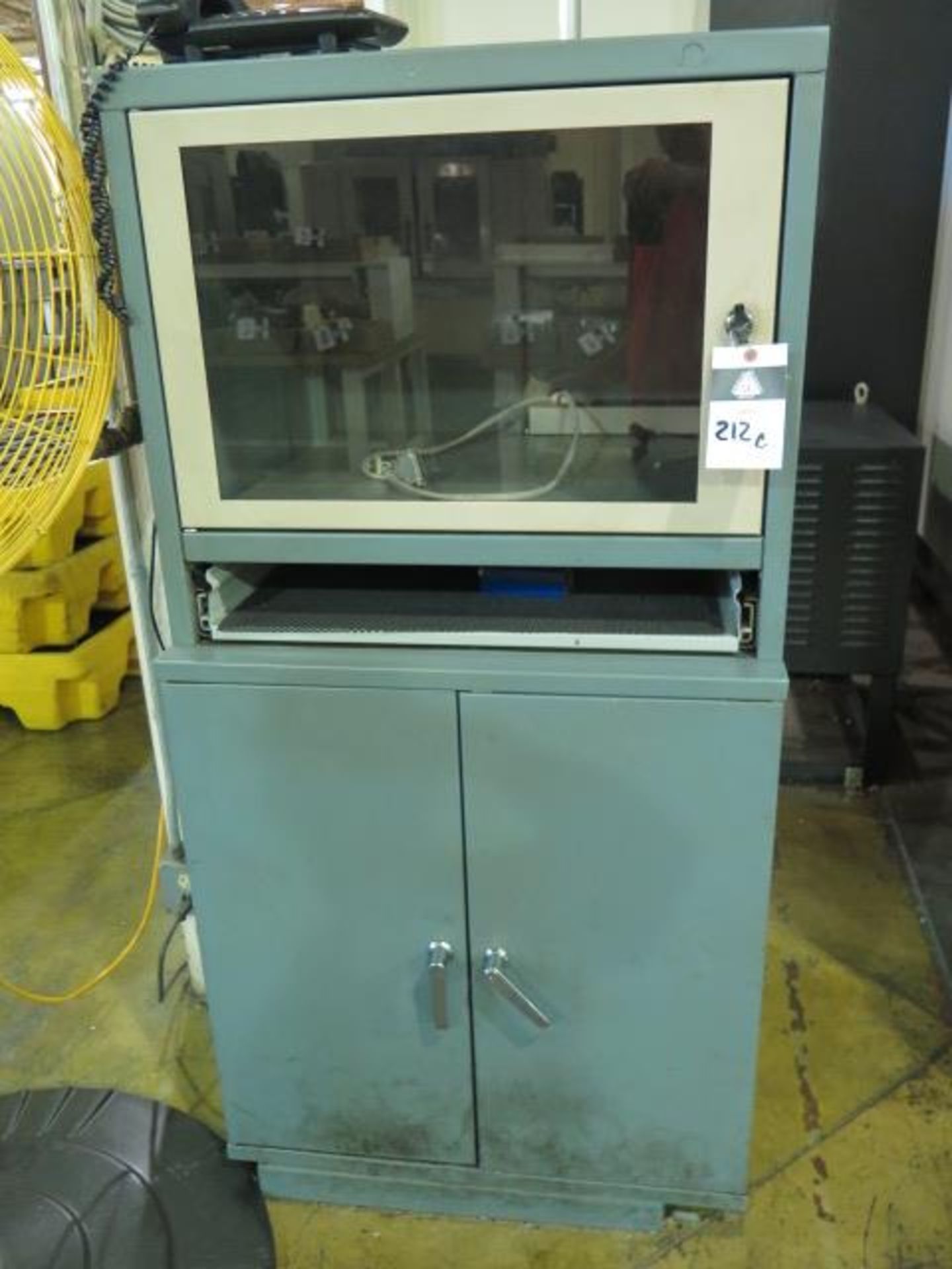 Computer Cabinet (SOLD AS-IS - NO WARRANTY)