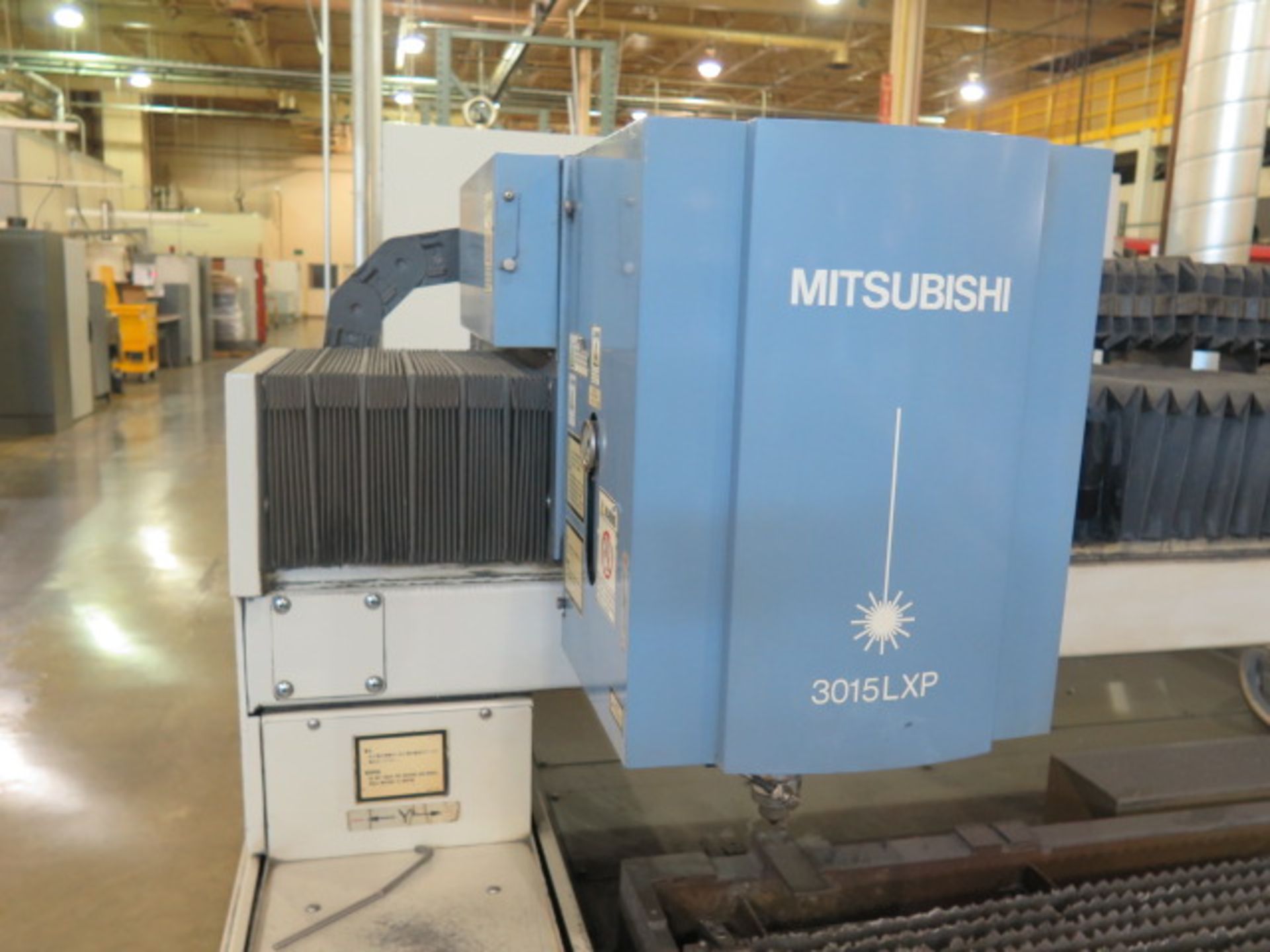 1997 Mitsubishi 3015 LXP 5’ x 10’ 2-Shuttle CNC Laser Contour Machine s/n LH44284 w/ SOLD AS IS - Image 5 of 36