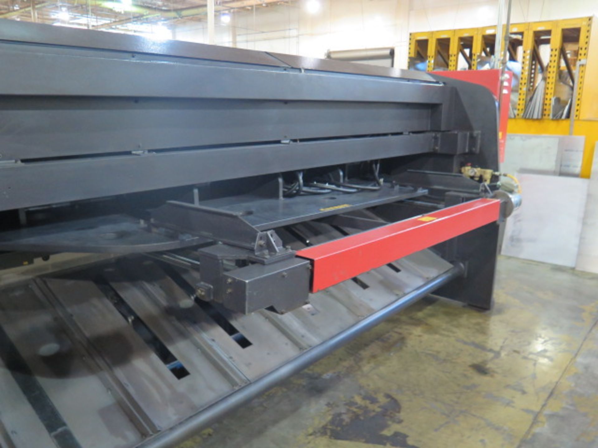 Amada M-3060 ¼” x 10’ CNC Power Shear s/n 30600614 w/ Amada PLC Controls & Back Gauging, SOLD AS IS - Image 10 of 14