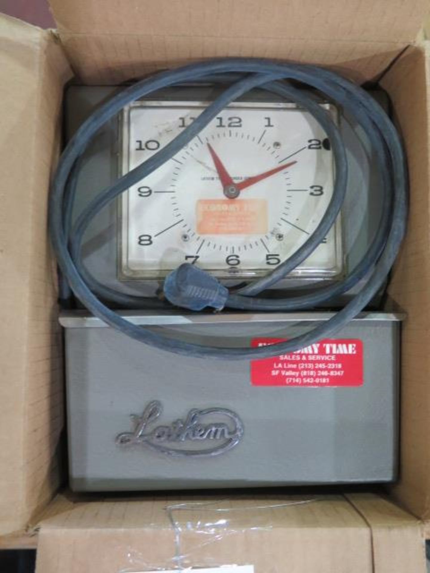 Lathem Time Clock (SOLD AS-IS - NO WARRANTY) - Image 2 of 4