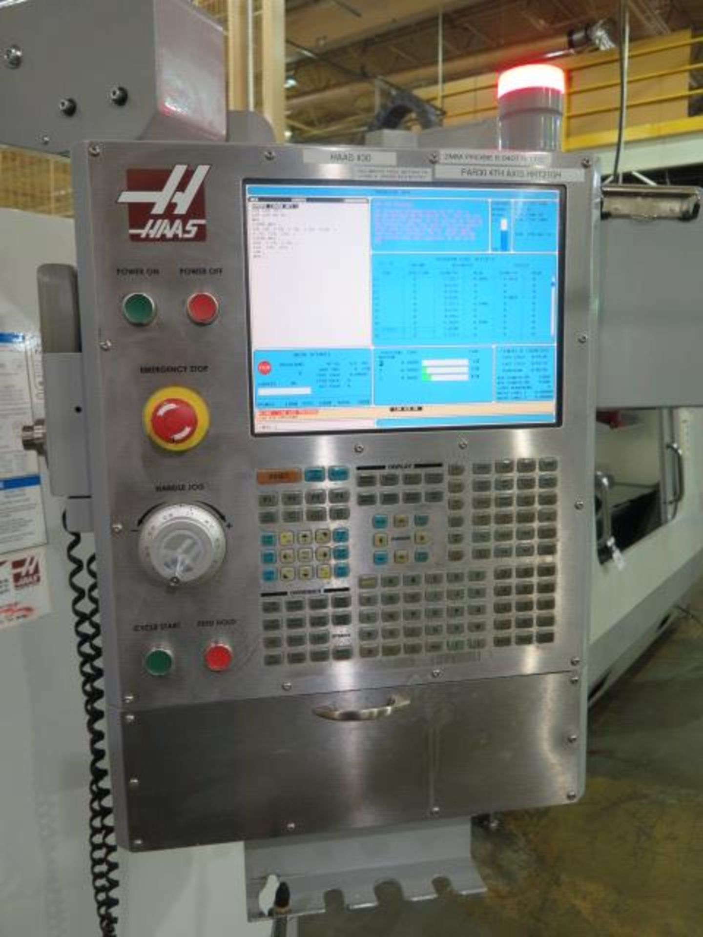 2008 Haas VF-3D 4-Axis CNC VMC s/n 1068632 w/ Haas Controls, Hand Wheel, 24-ATC, Cat 40, SOLD AS IS - Image 13 of 18