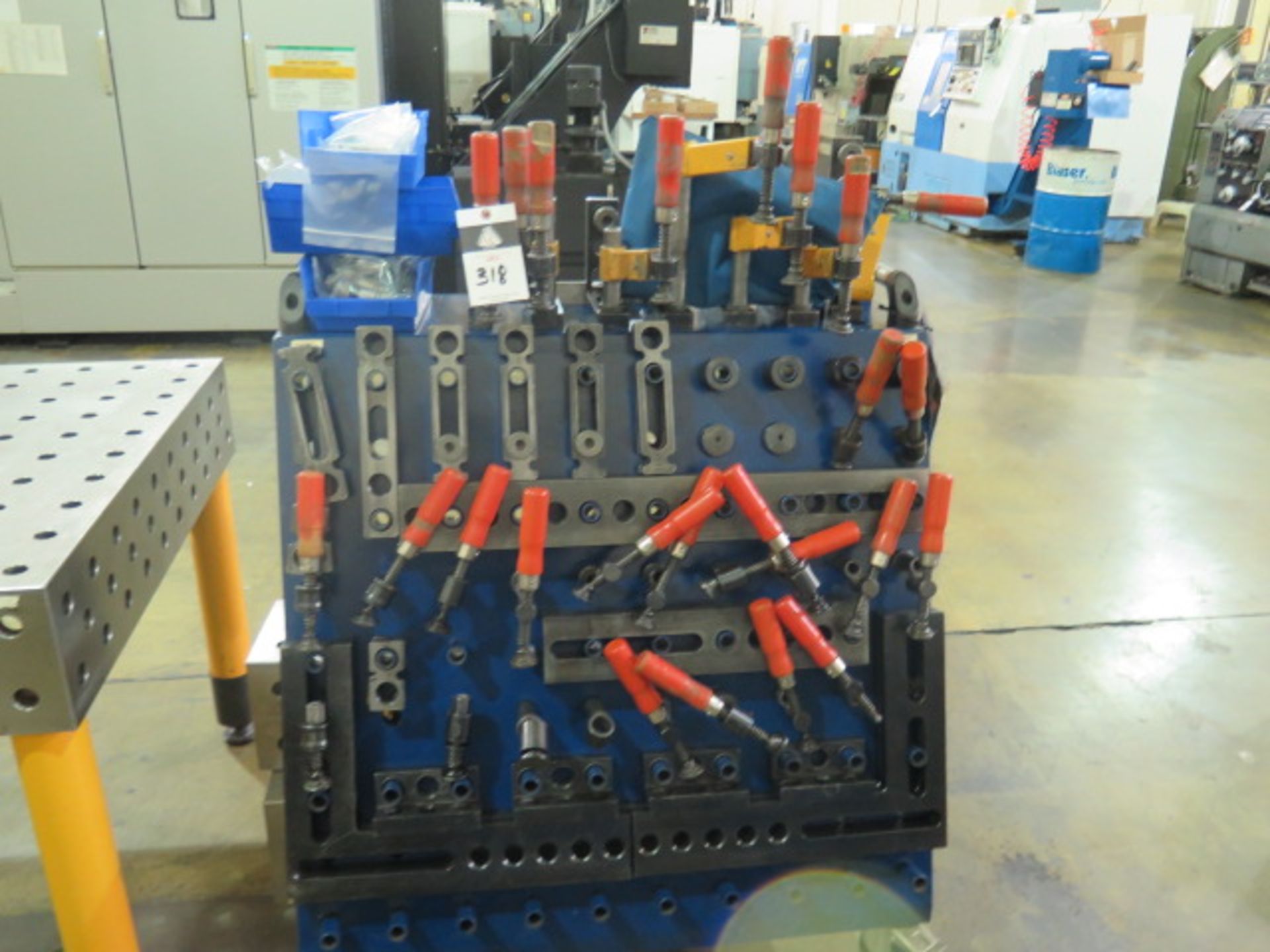 Demmeler Precision Forming Table Tooling w/ Cart (SOLD AS-IS - NO WARRANTY)