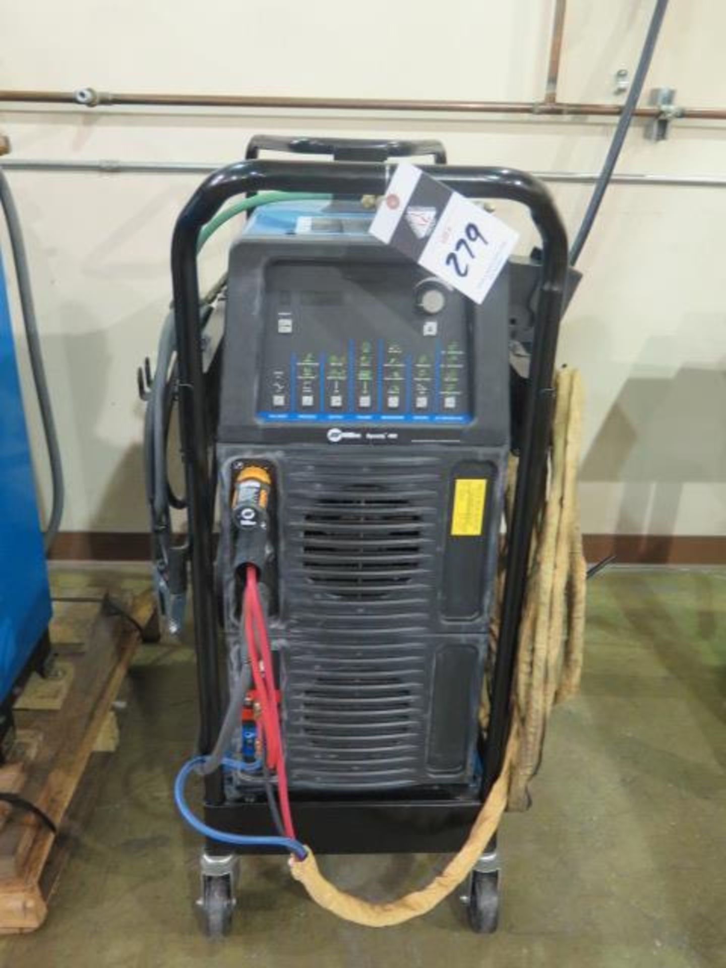 Miller Dynasty 400 Arc Welding Power Source s/n MH490776L w/ Wireless Foot Control, SOLD AS IS