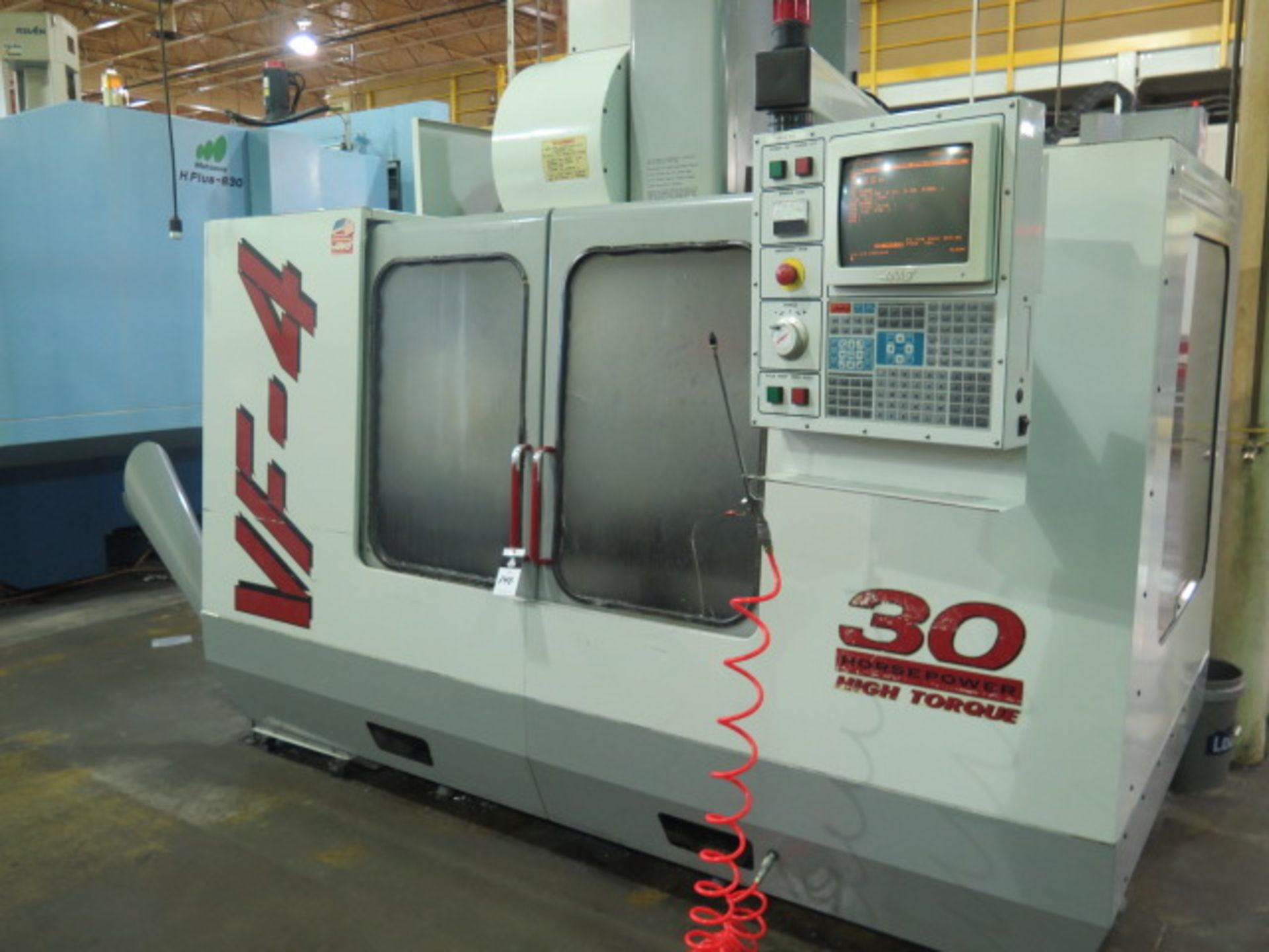 1999 Haas VF-4 CNC VMC s/n 18375 w/ Haas Controls, 24-Station Side Mount, Cat 40, SOLD AS IS - Image 3 of 14