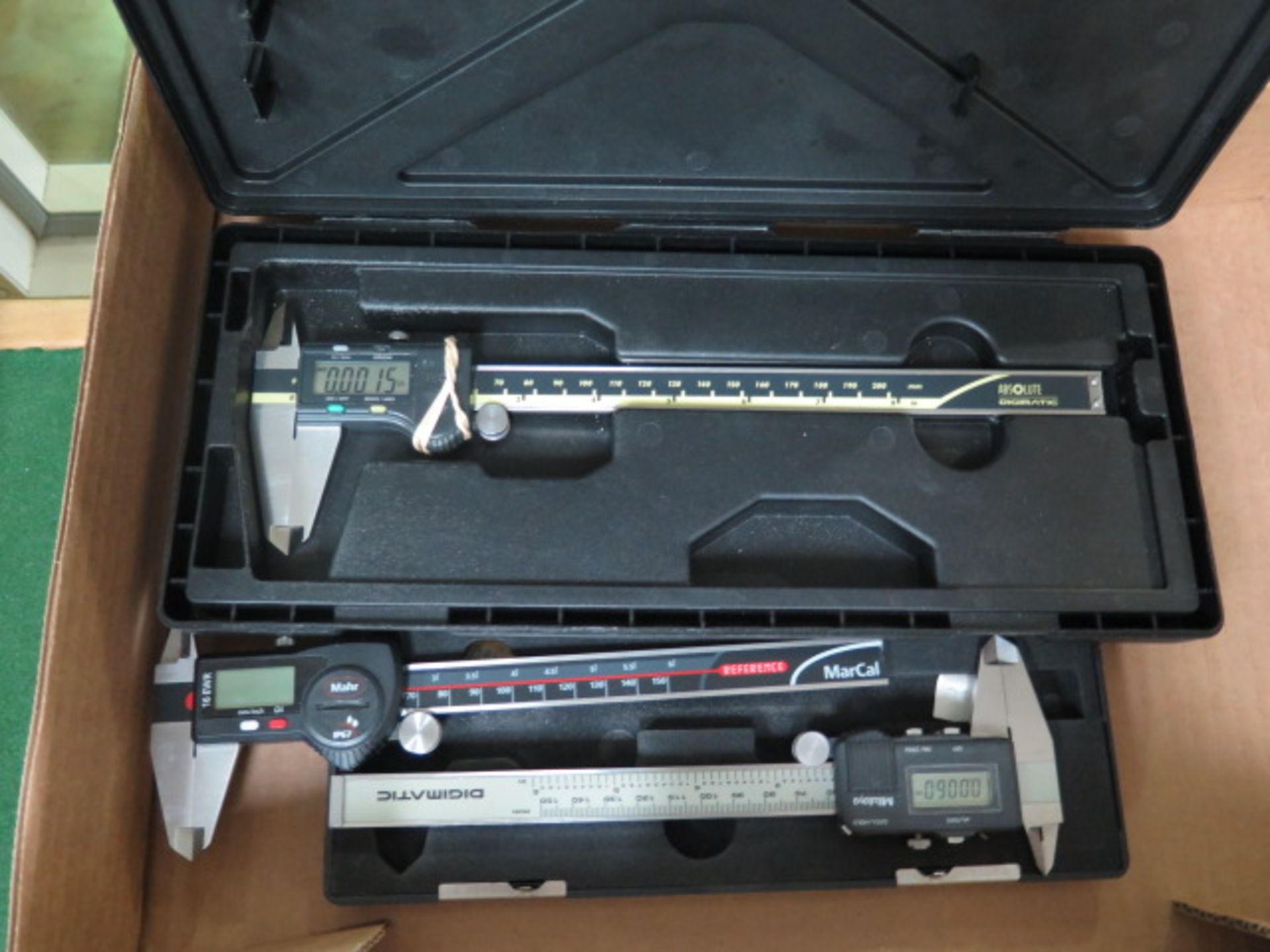 Mitutoyo and Mahr 6" and 8" Digital Calipers (3) (SOLD AS-IS - NO WARRANTY) - Image 2 of 4