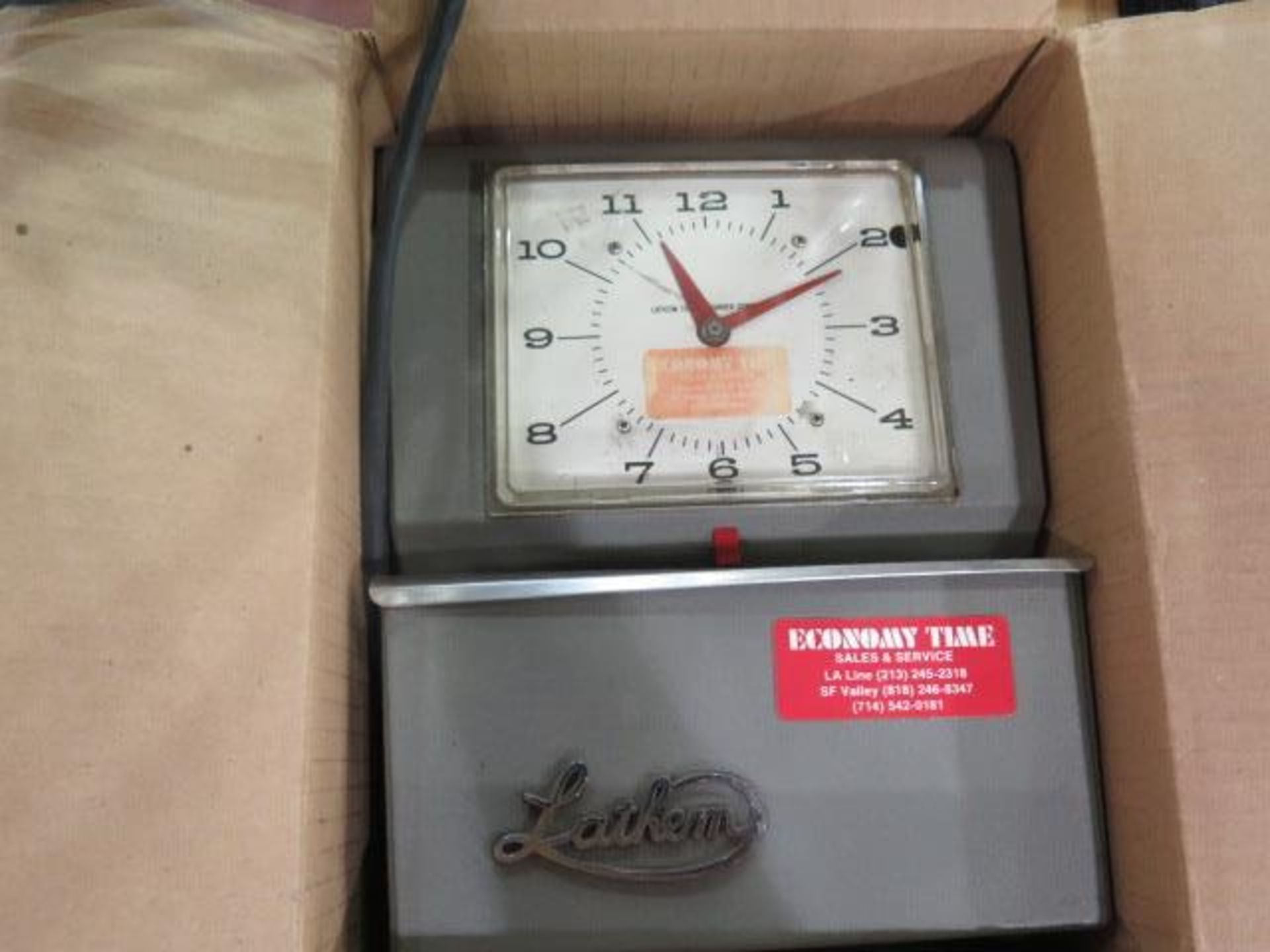 Lathem Time Clock (SOLD AS-IS - NO WARRANTY) - Image 3 of 4