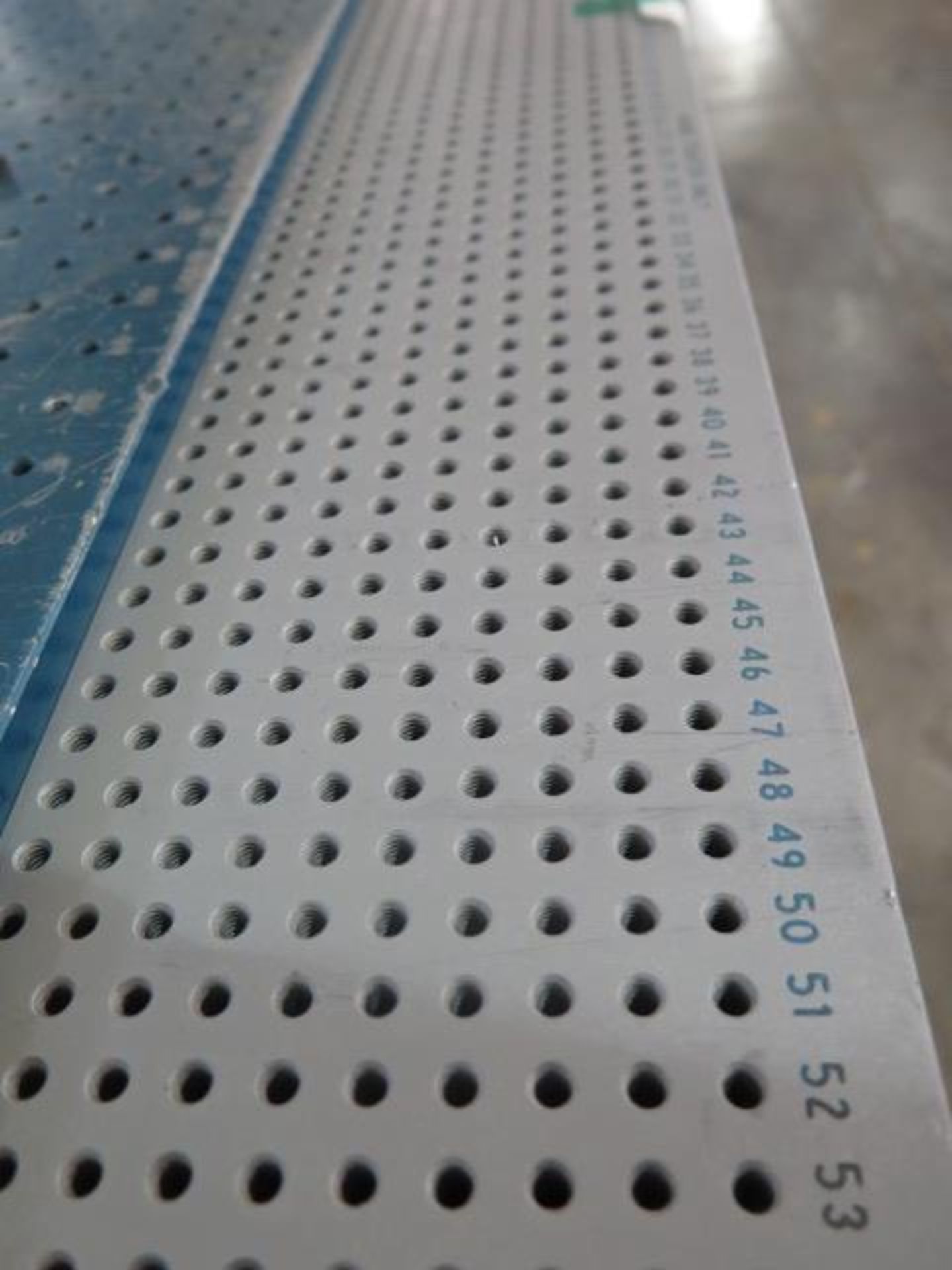 30" x 30" and 24" x 32" Aluminum Tapper-Hole CMM Fixture Plates (2) (SOLD AS-IS - NO WARRANTY) - Image 5 of 10