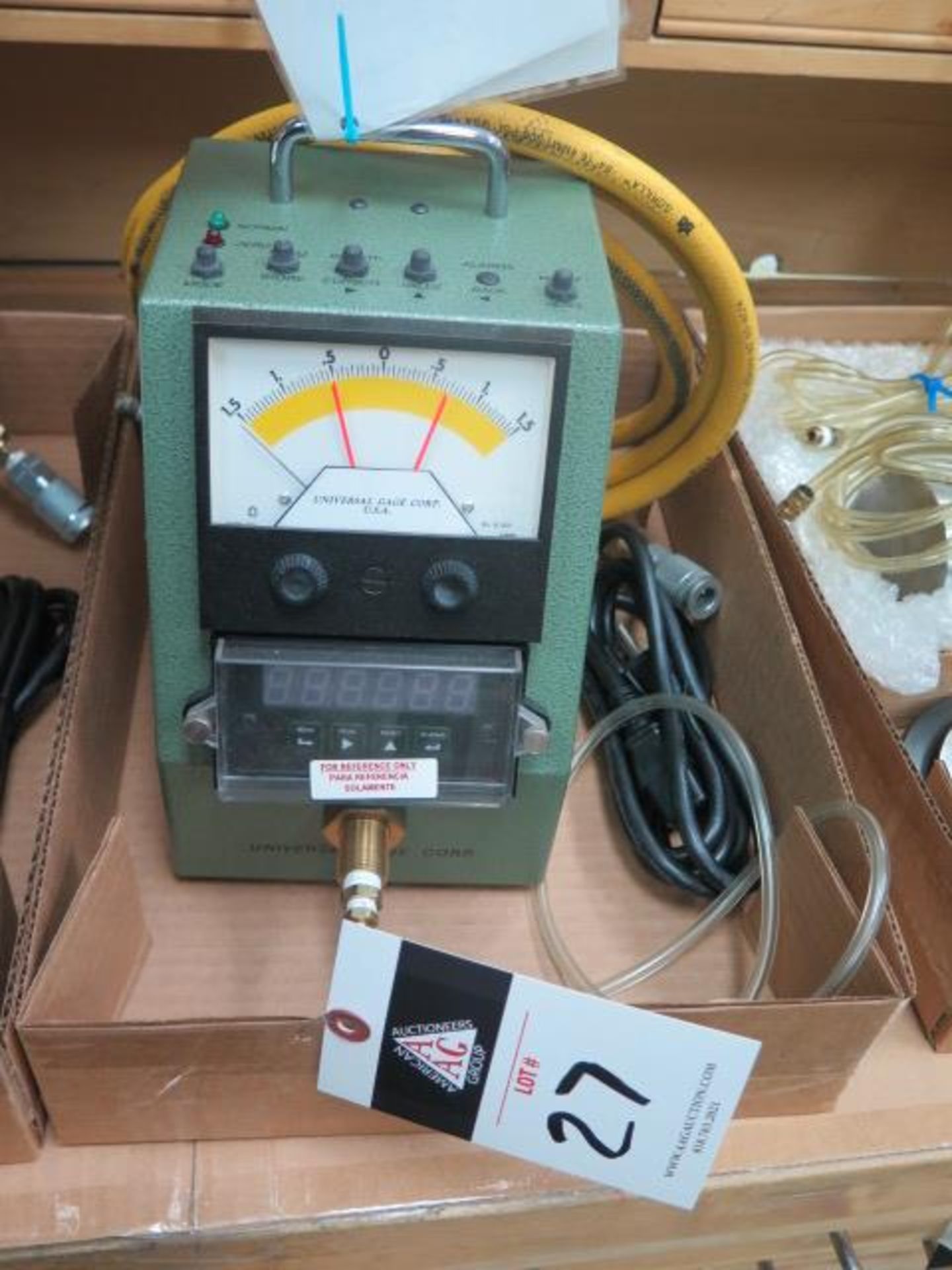 Universal Gage Corp mdl. DR-1 Universal Digital Air Gage (SOLD AS-IS - NO WARRANTY)