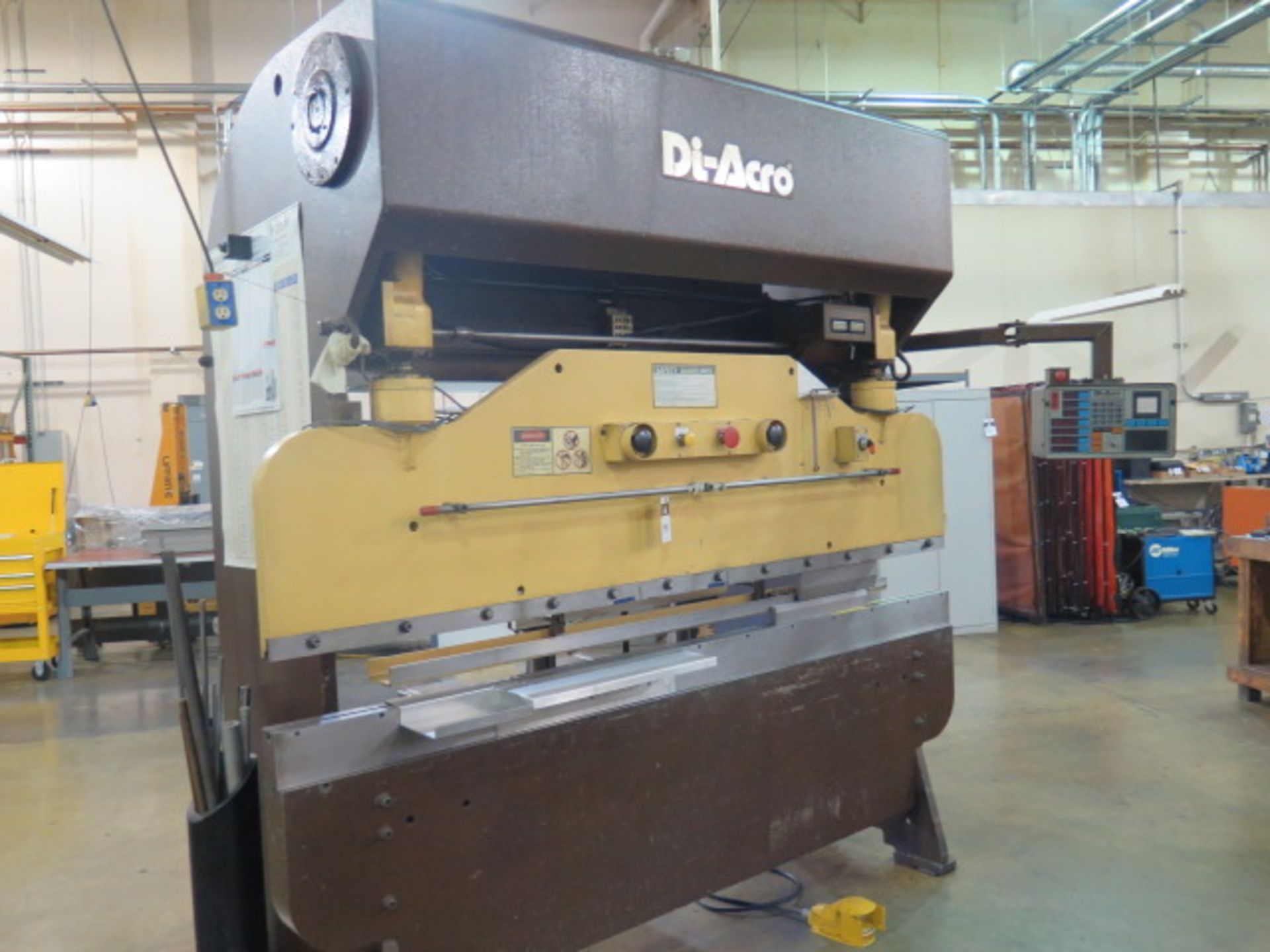 DiAcro 75T8 75 Ton x 8’ Hydrapower CNC Press Brake s/n 0688299 w/ DiAcro Controls, SOLD AS IS - Image 2 of 16