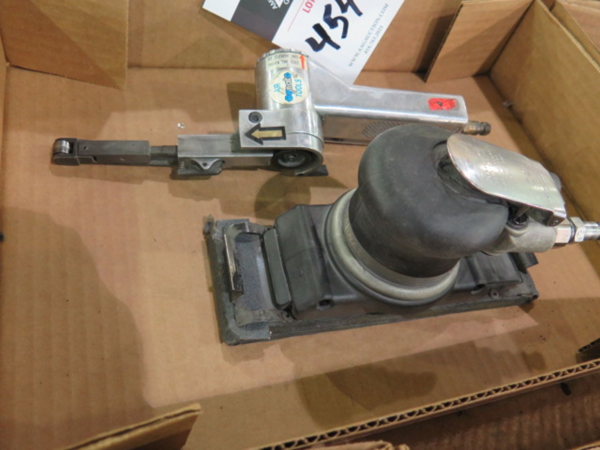 Pneumatic Belt Sander and Pad Sander (SOLD AS-IS - NO WARRANTY) - Image 2 of 4