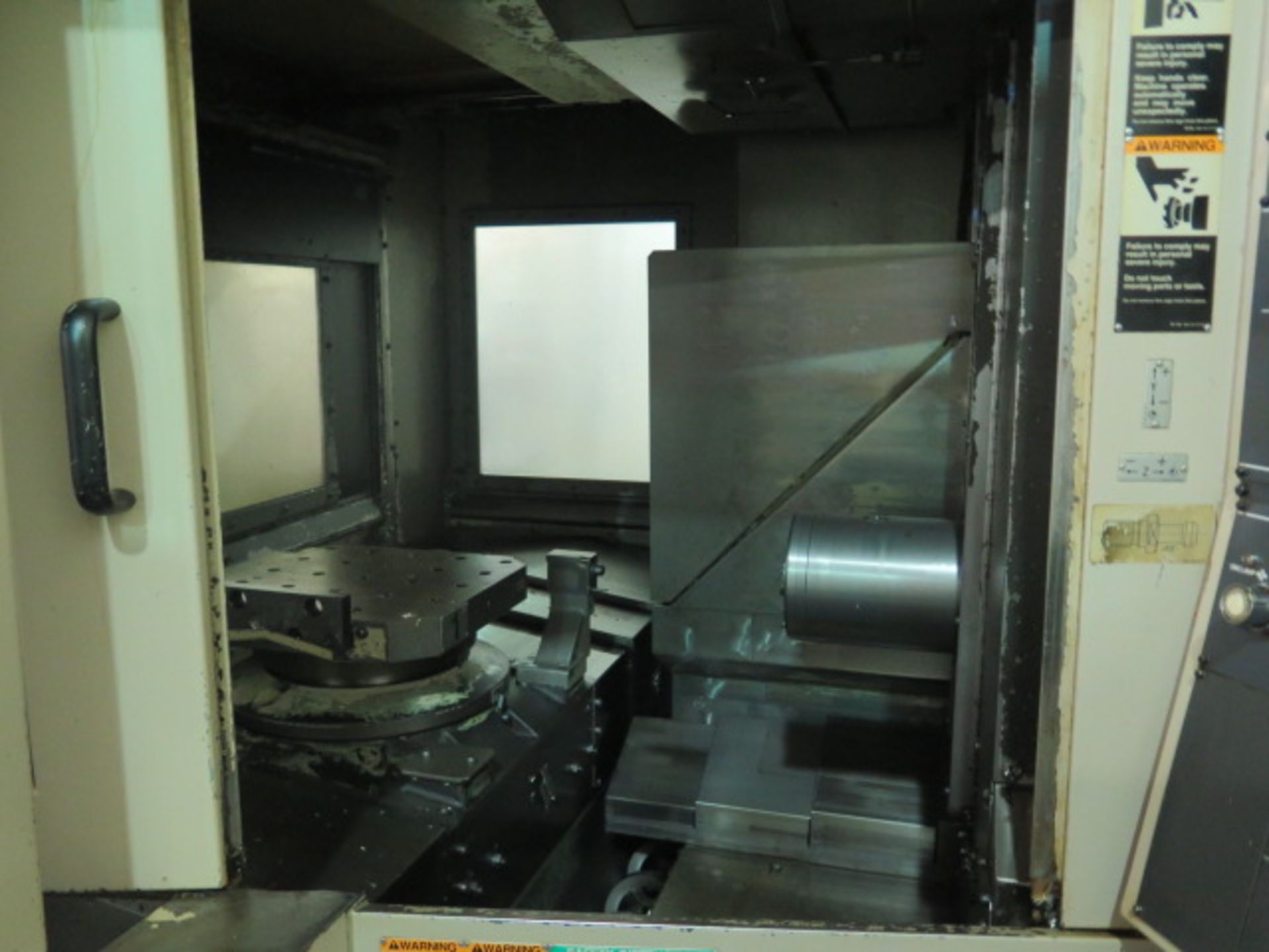 Hitachi Seiki HG400 III 2-Pallet 4-Axis CNC Horizontal Machining Center s/n HG43653 w/ SOLD AS IS - Image 3 of 26