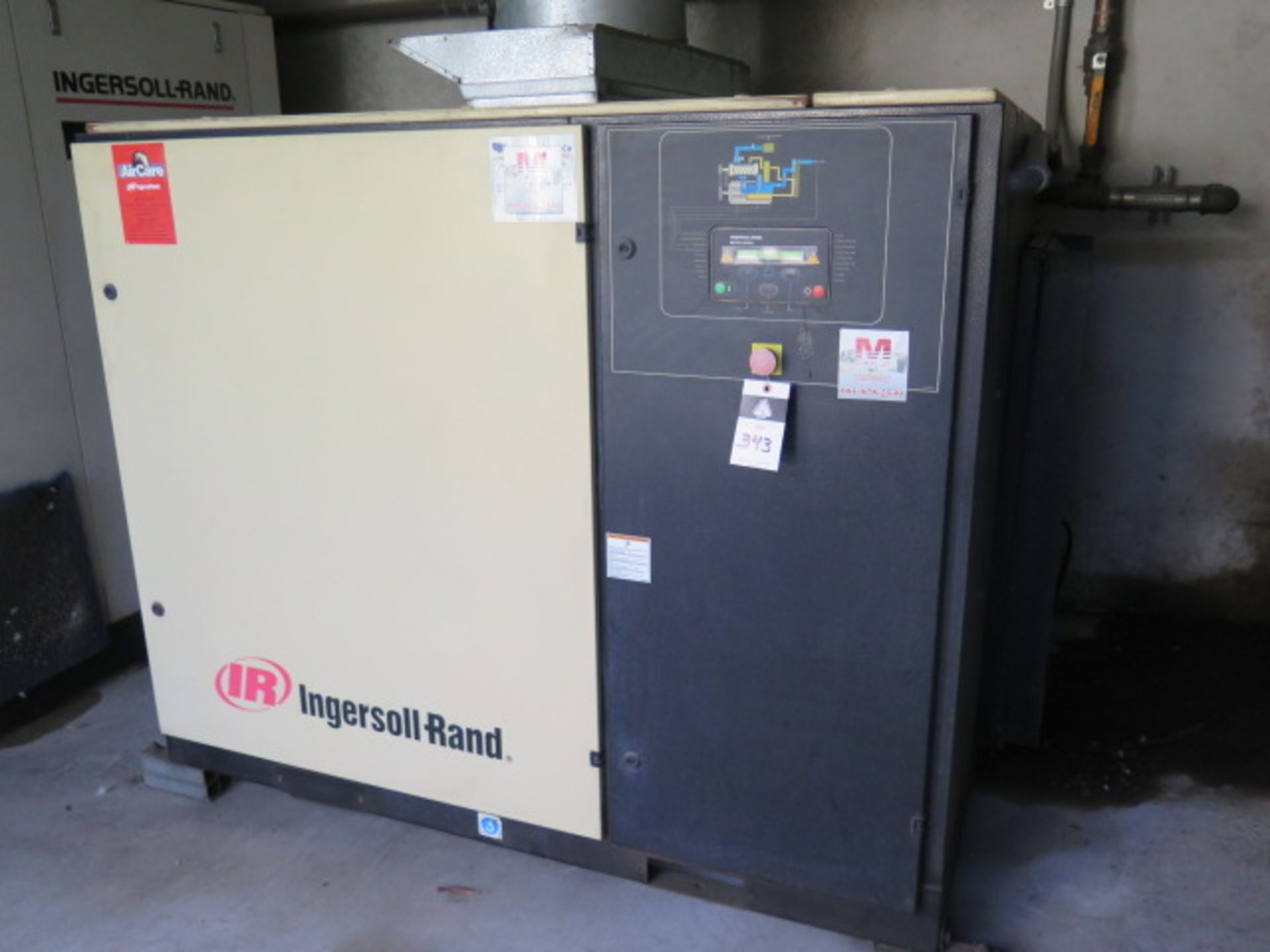 Ingersoll Rand EP50-PE125PSI 50Hp Rotary Air Comp s/n PG1363U05034 w/ Intellisys Controls,SOLD AS IS - Image 3 of 7