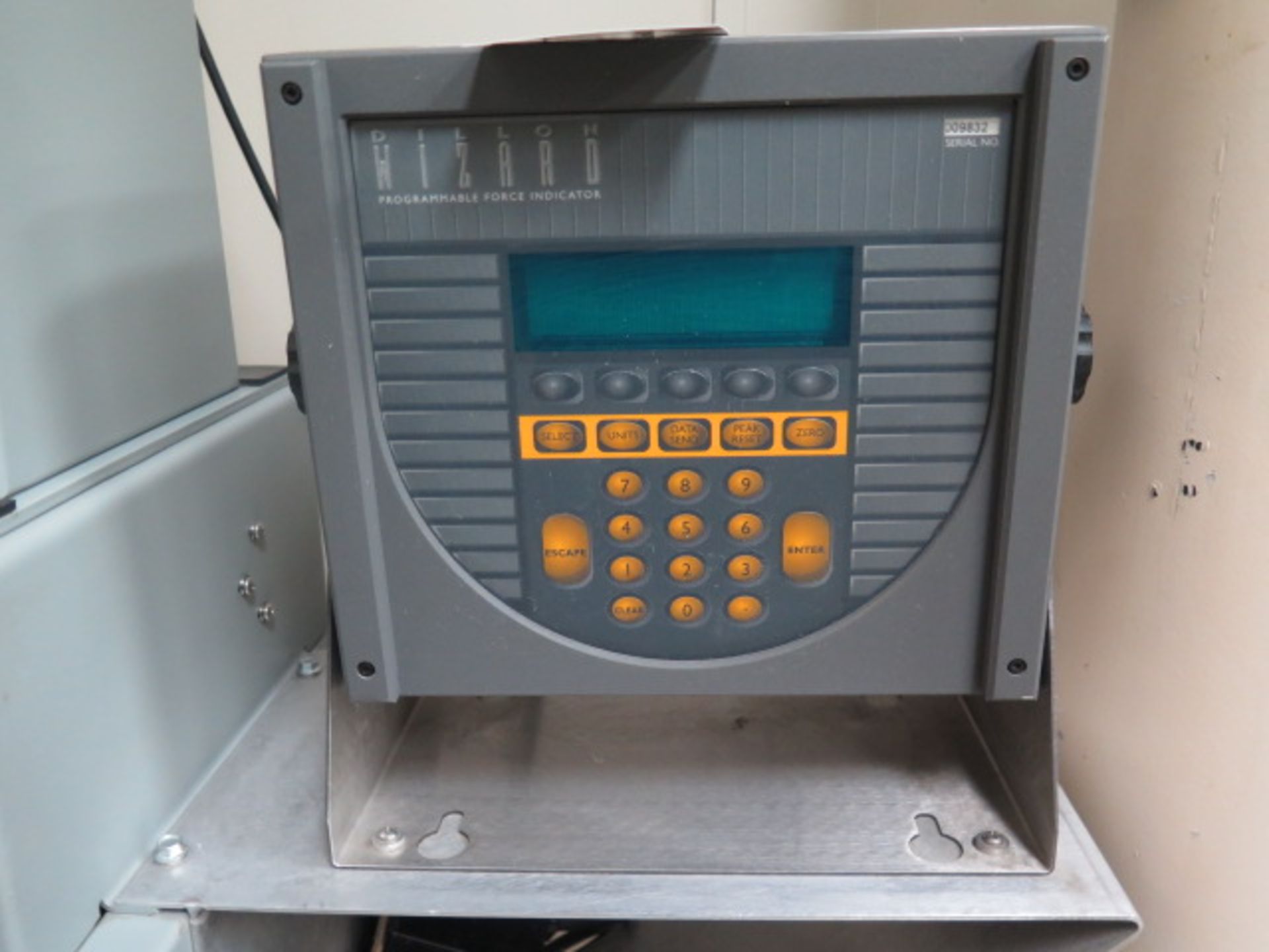 Weigh-Tronix / Dillon DMT Tensile Testing Machine s/n 99013 w/ Wizard Programmable force, SOLD AS IS - Image 7 of 9