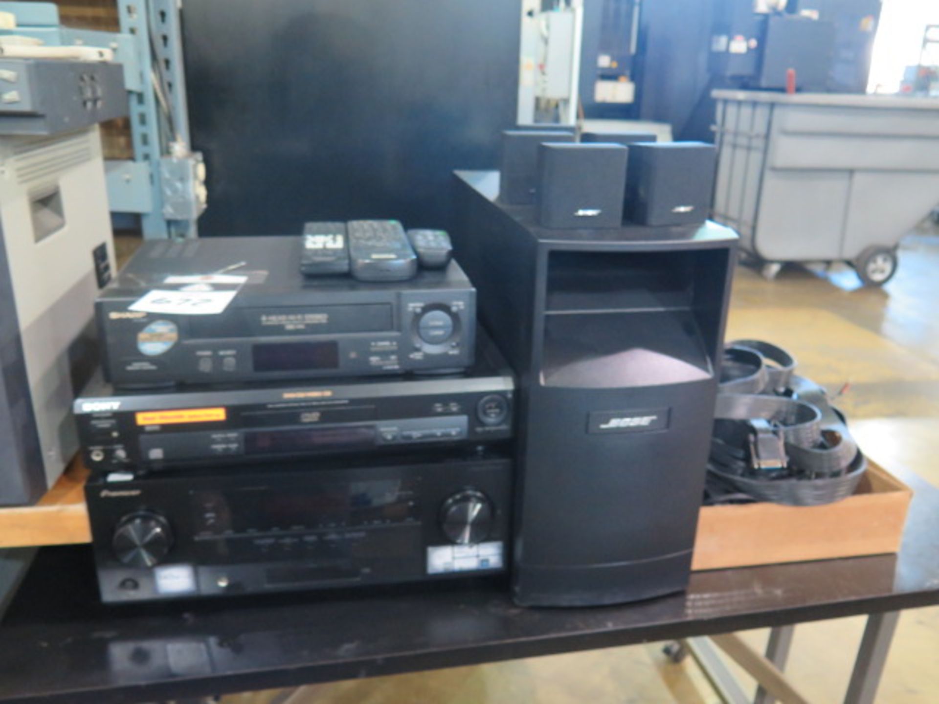 VCR, DVD Player and Stereo (SOLD AS-IS - NO WARRANTY)