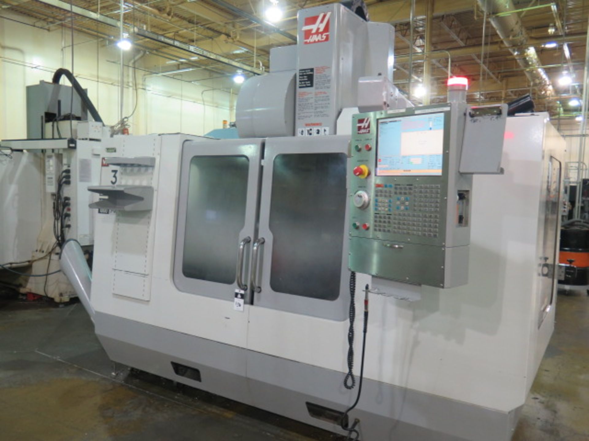 2008 Haas VF-3D 4-Axis CNC VMC s/n 1069502 w/ Haas Controls, Hand Wheel, 24-ATC, Cat 40, SOLD AS IS - Image 3 of 17