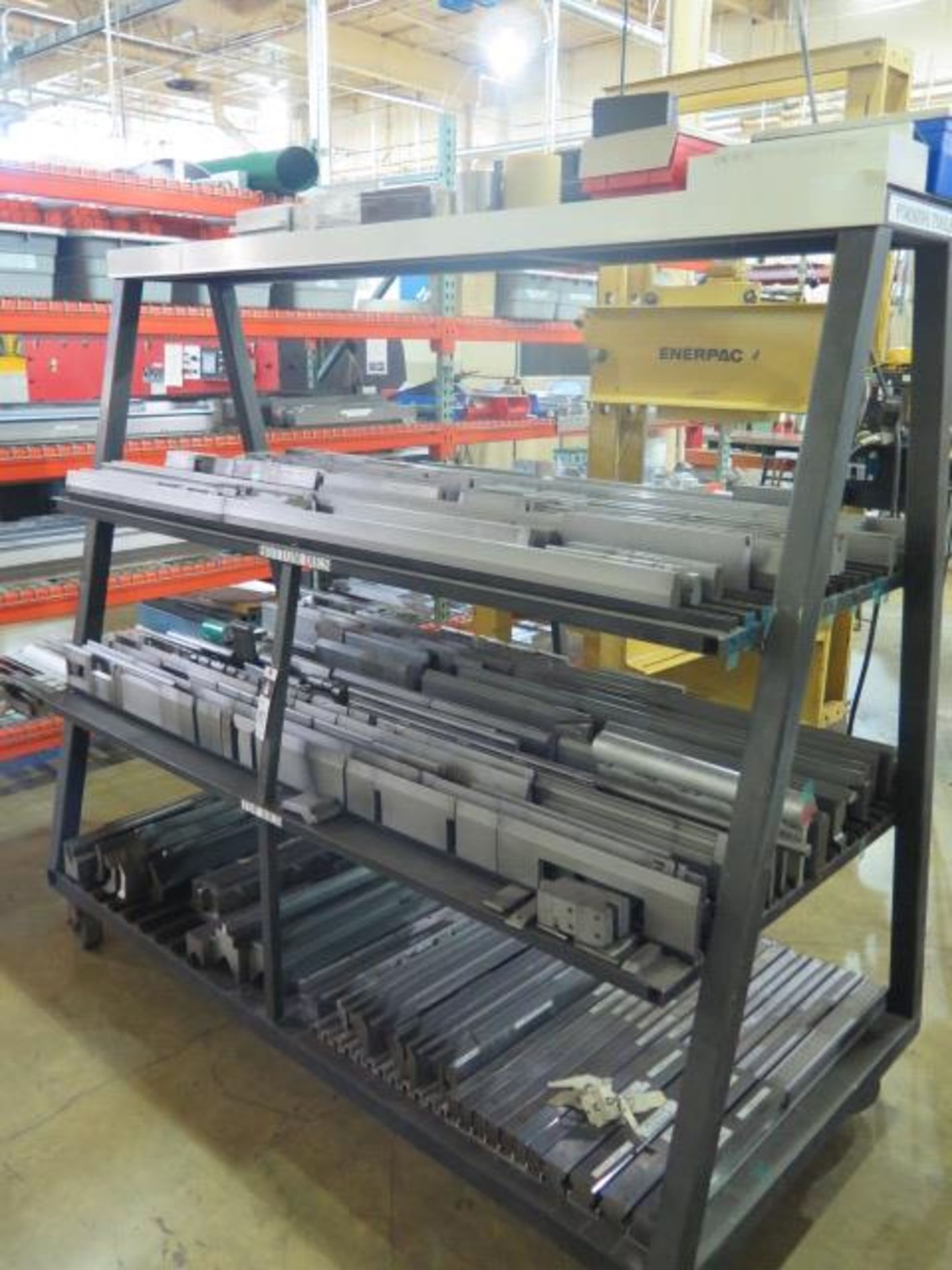 Press Brake Dies w/ Rolling A-Frame Cart (SOLD AS-IS - NO WARRANTY) - Image 3 of 16