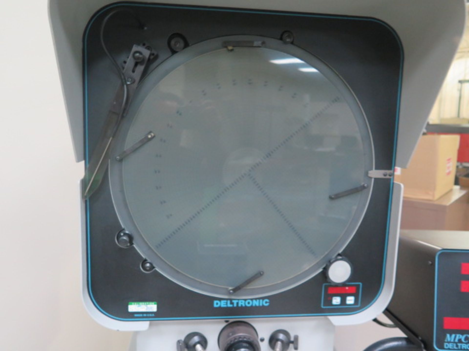 Deltronic DH216-MPC5 15” Optical Comparator s/n 389045807 w/ MPC-5 Programmable DRO, SOLD AS IS - Image 5 of 13