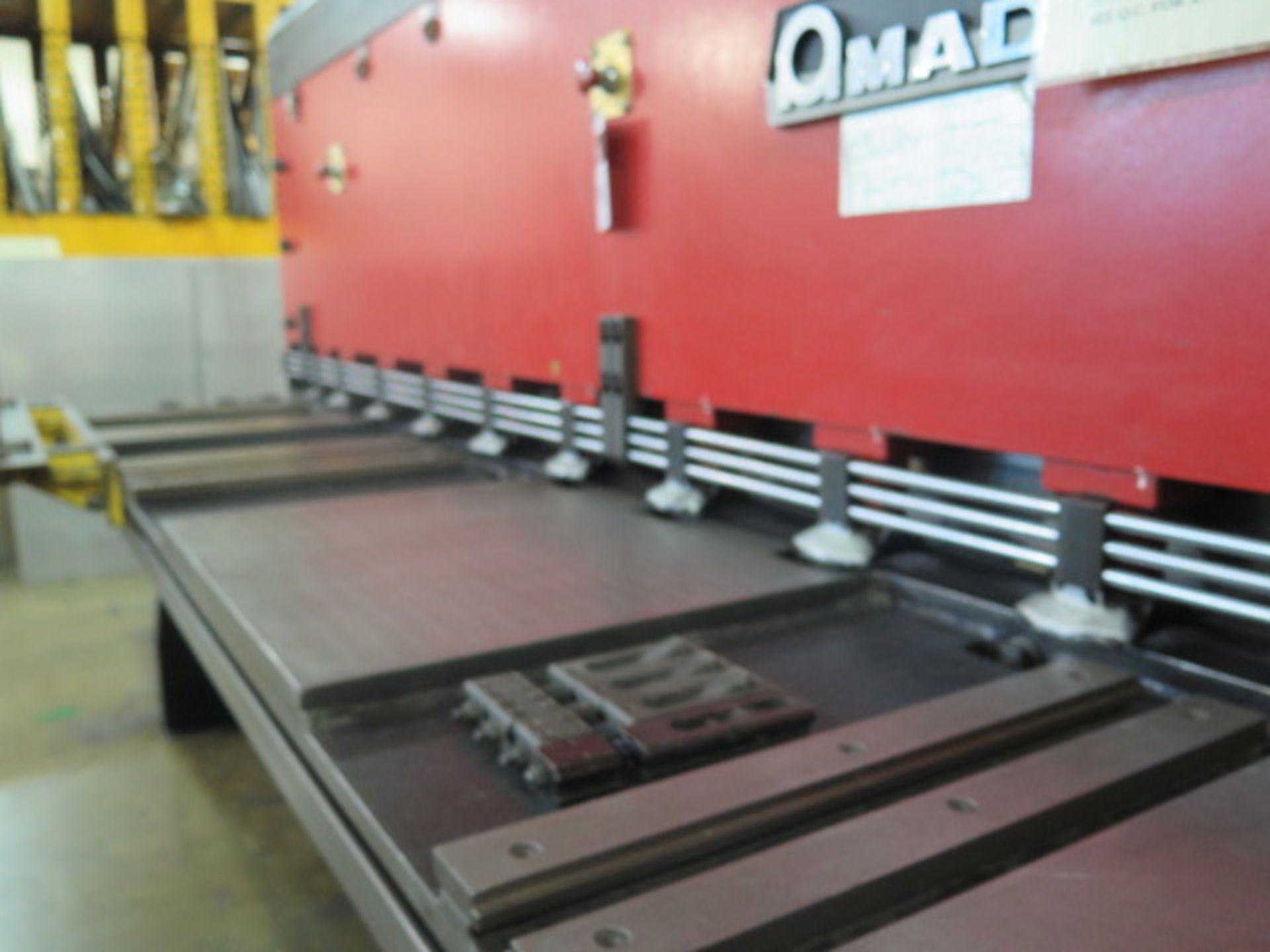 Amada M-3060 ¼” x 10’ CNC Power Shear s/n 30600614 w/ Amada PLC Controls & Back Gauging, SOLD AS IS - Image 5 of 14