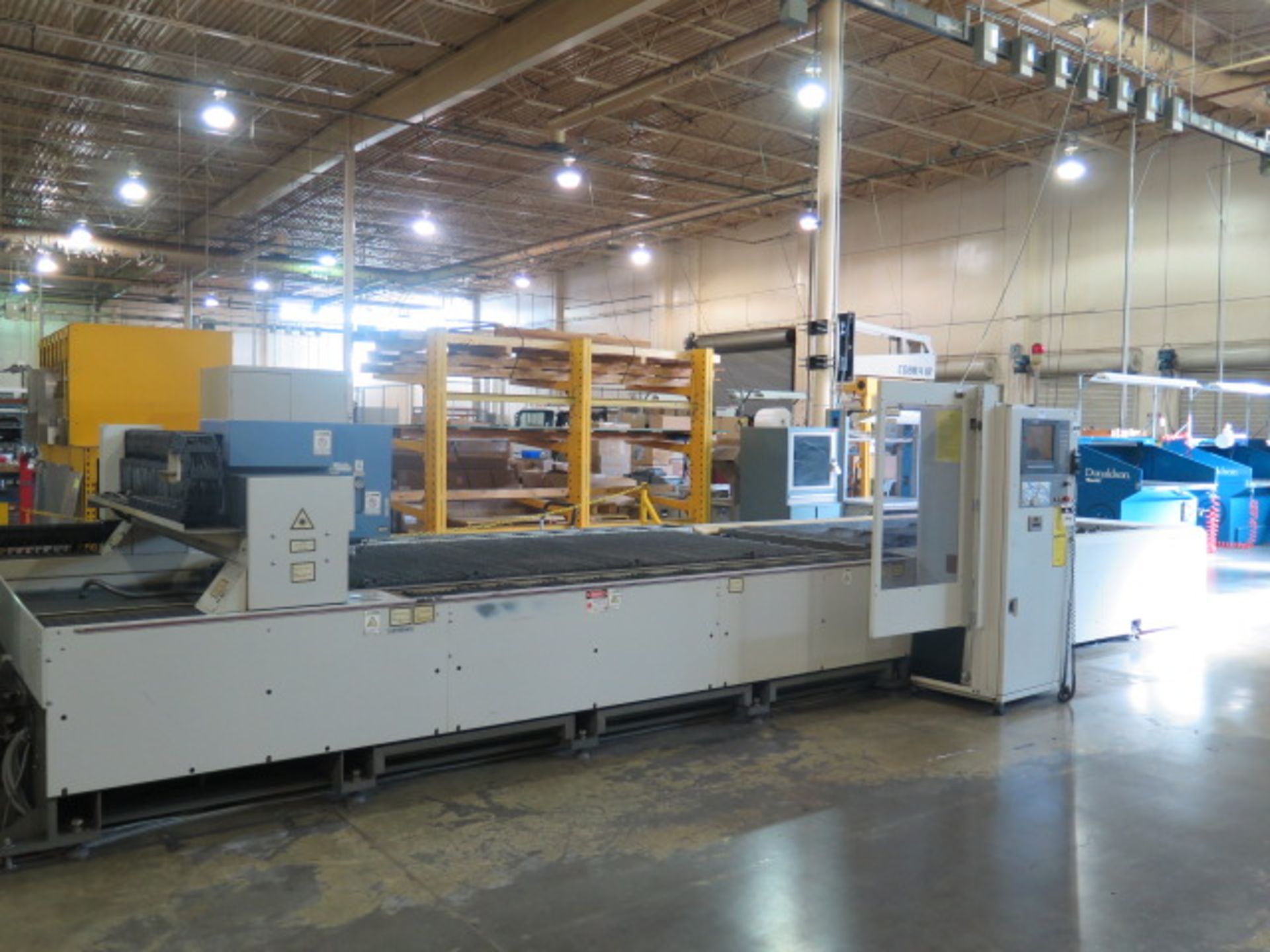 1997 Mitsubishi 3015 LXP 5’ x 10’ 2-Shuttle CNC Laser Contour Machine s/n LH44284 w/ SOLD AS IS - Image 3 of 36