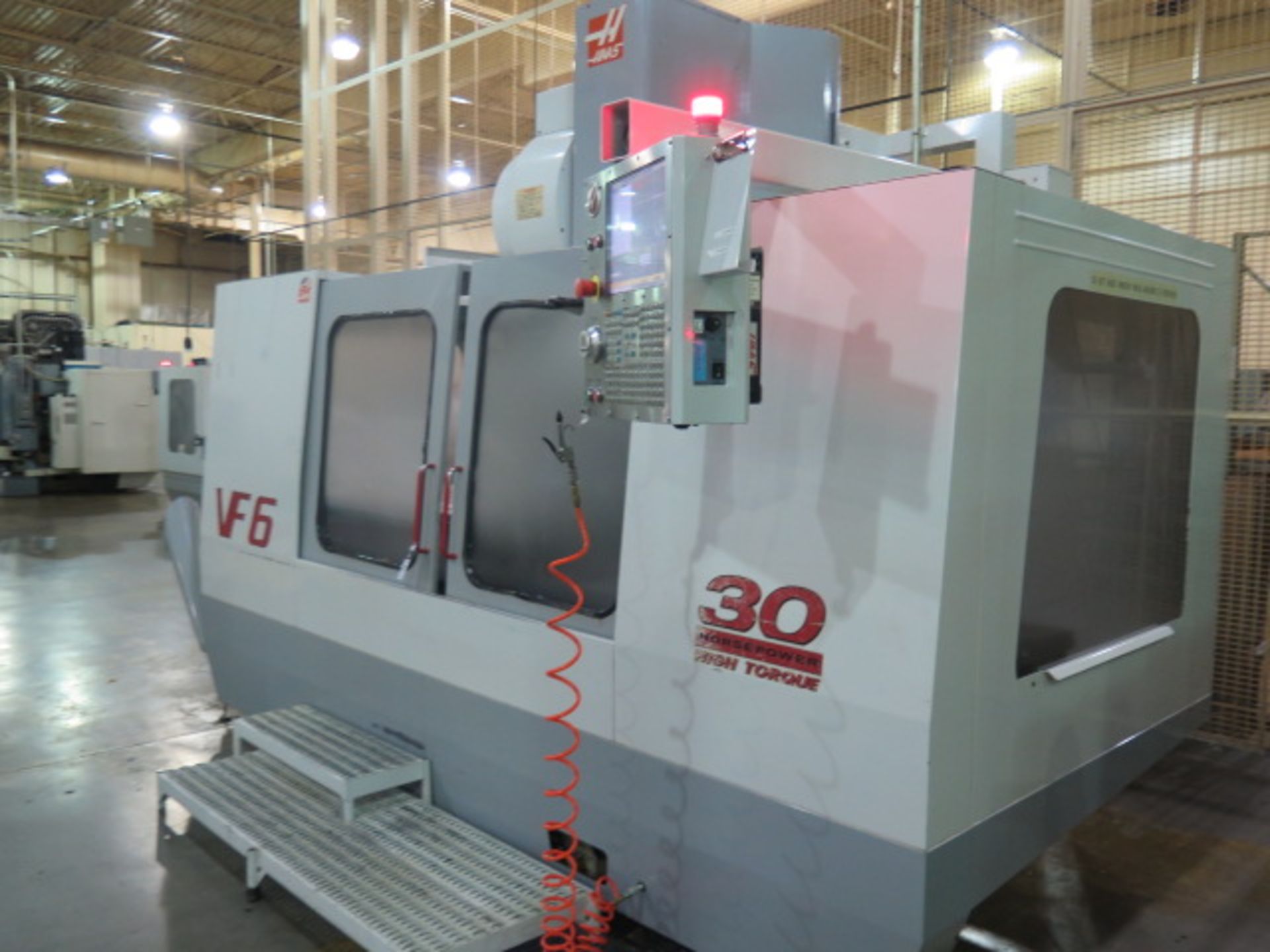 1999 Haas VF-6 CNC VMC s/n 18430 w/ Haas Controls, 24-Station Side Mount, Cat 40, SOLD AS IS - Image 3 of 15