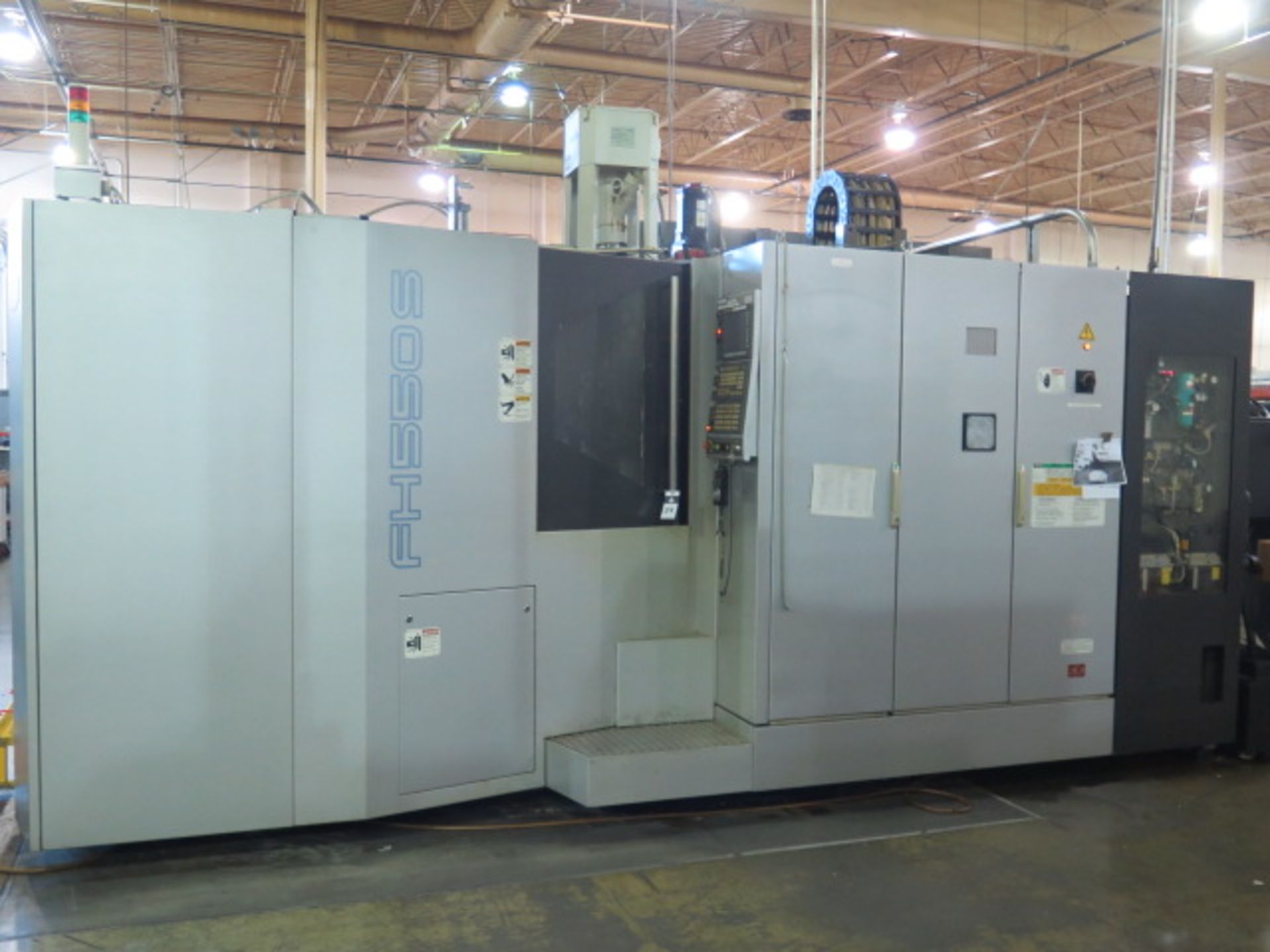 2004 Toyoda FH550S 2-Pallet 4-Axis CNC HMC s/n NS 0564 w/ Fanuc Series 30i, SOLD AS IS