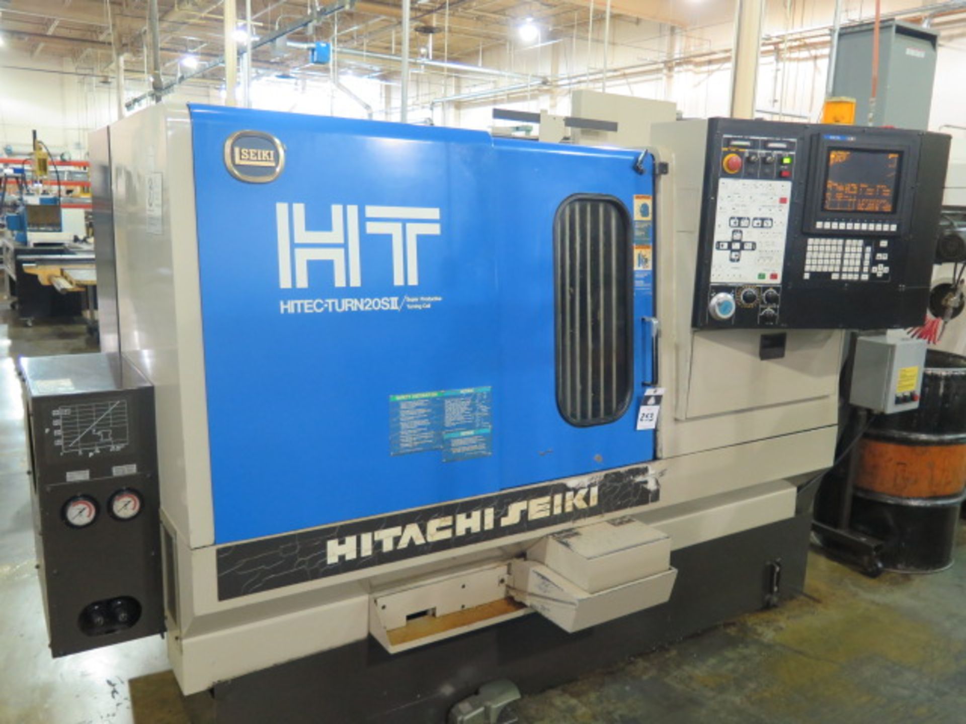 Hitachi Seiki Hitec-Turn 30S II CNC Turning Center s/n NR24877 w/ Seicos L III Controls, SOLD AS IS - Image 2 of 15