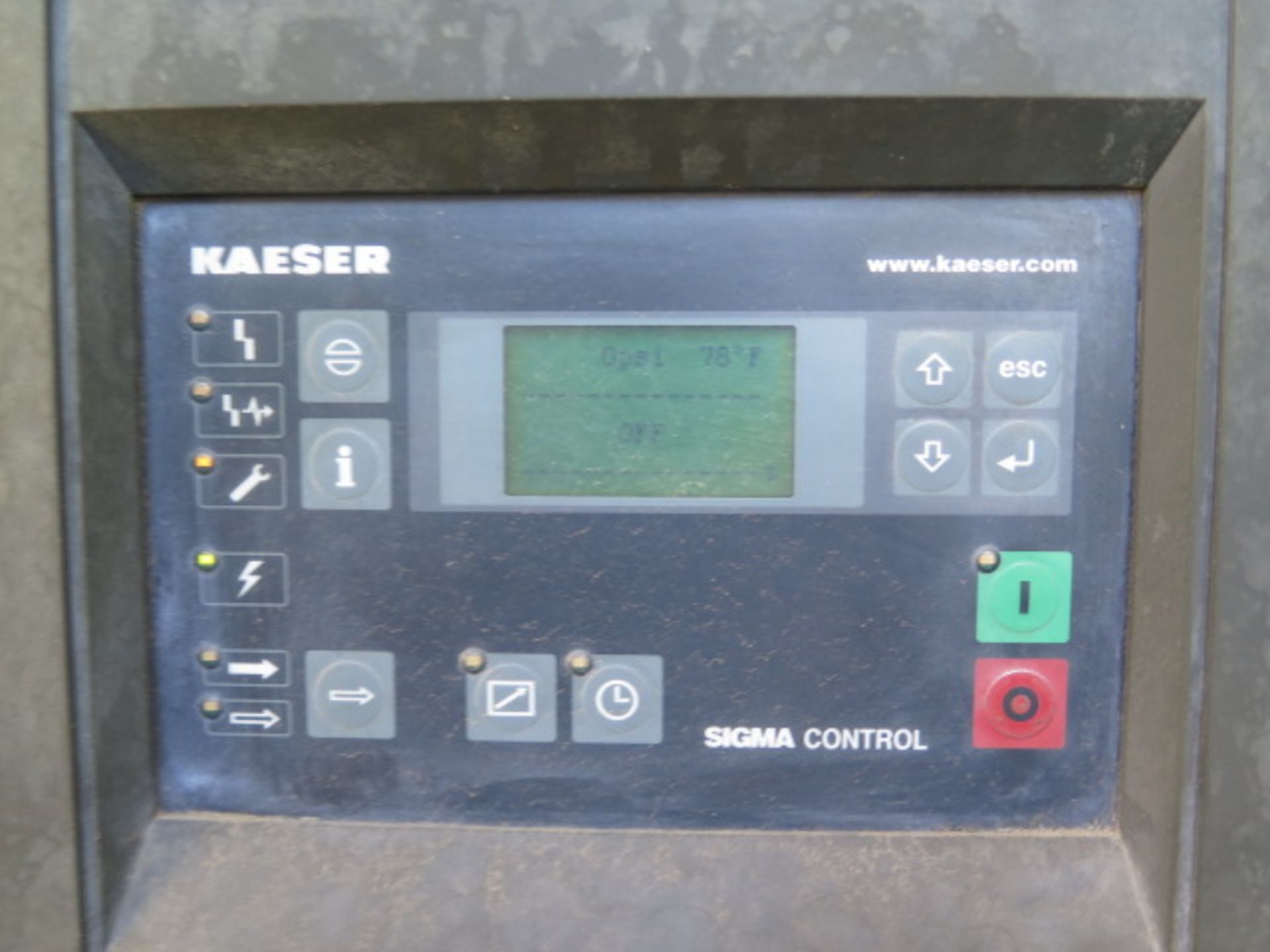 Kaeser DSD200 200Hp Rotary Air Comp s/n 1006 w/ Kaeser Sigma Controls, 40,166 Run Hours, SOLD AS IS - Image 6 of 7