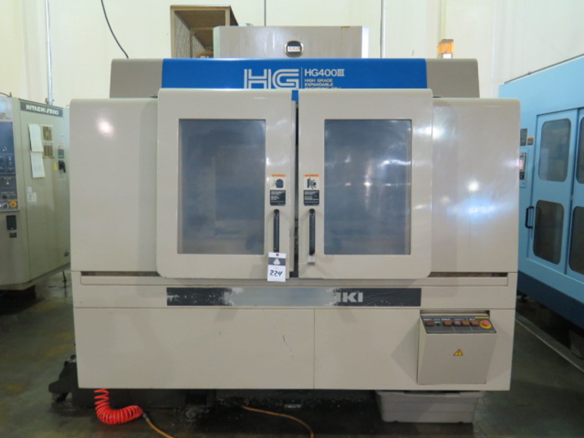 Hitachi Seiki HG400 III 2-Pallet 4-Axis CNC Horizontal Machining Center s/n HG43622 w/ SOLD AS IS - Image 12 of 25