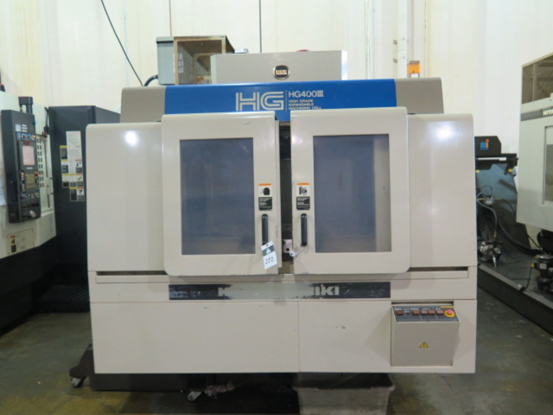 Hitachi Seiki HG400 III 2-Pallet 4-Axis CNC Horizontal Machining Center s/n HG43653 w/ SOLD AS IS - Image 12 of 26